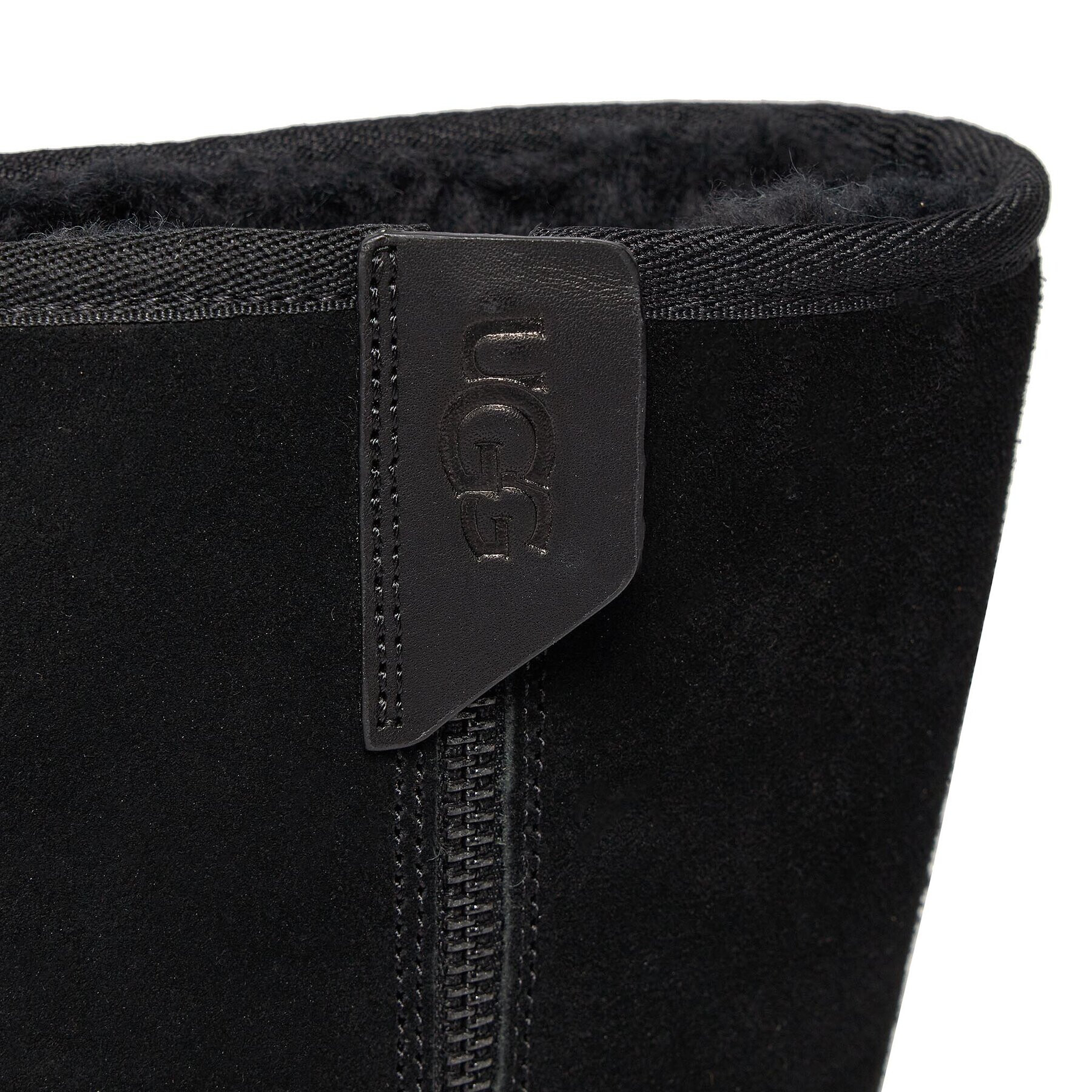 Ugg Škornji za sneg W Classic Short Bailey Zip 1144043 Črna - Pepit.si