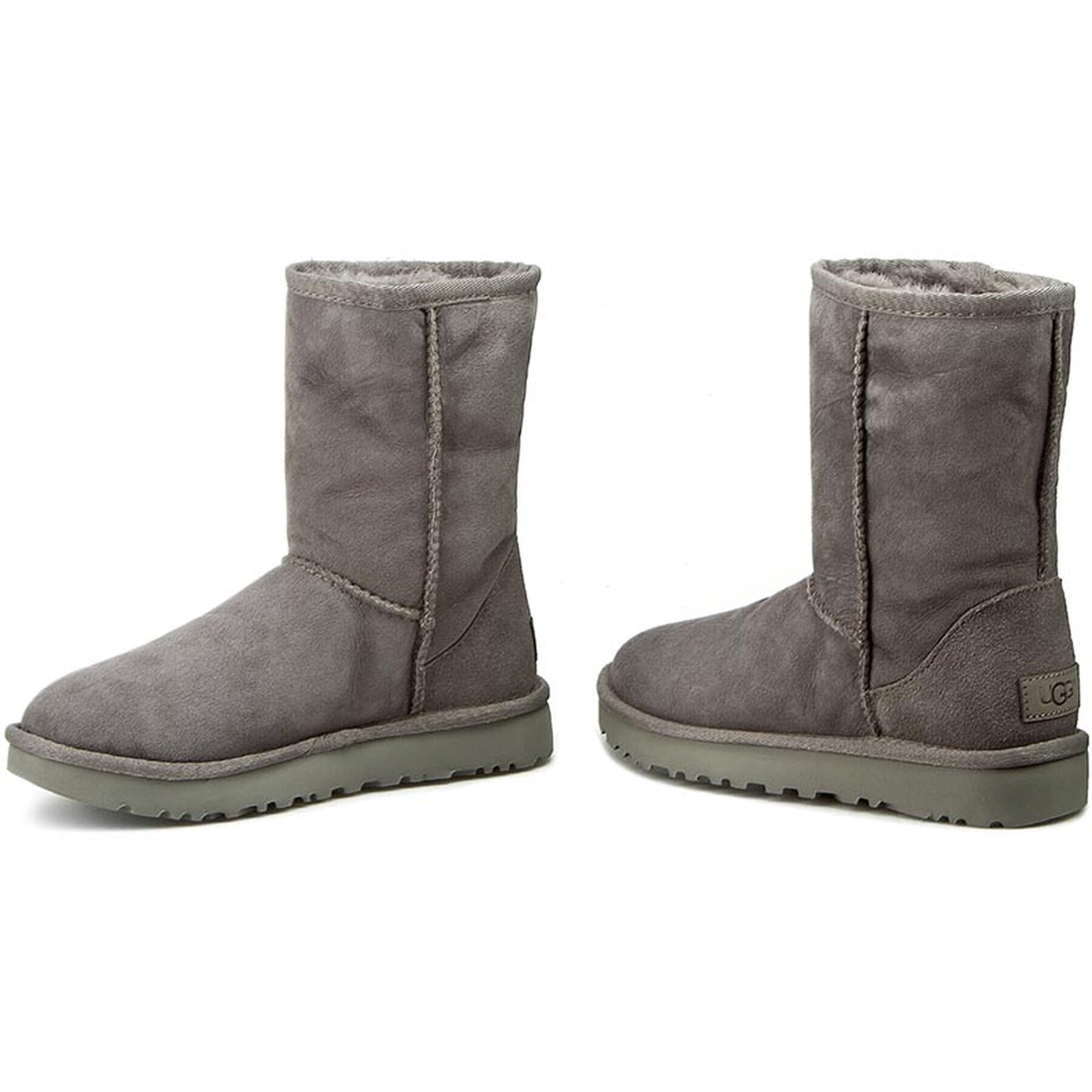 Ugg Škornji za sneg W Classic Short II 1016223 Siva - Pepit.si