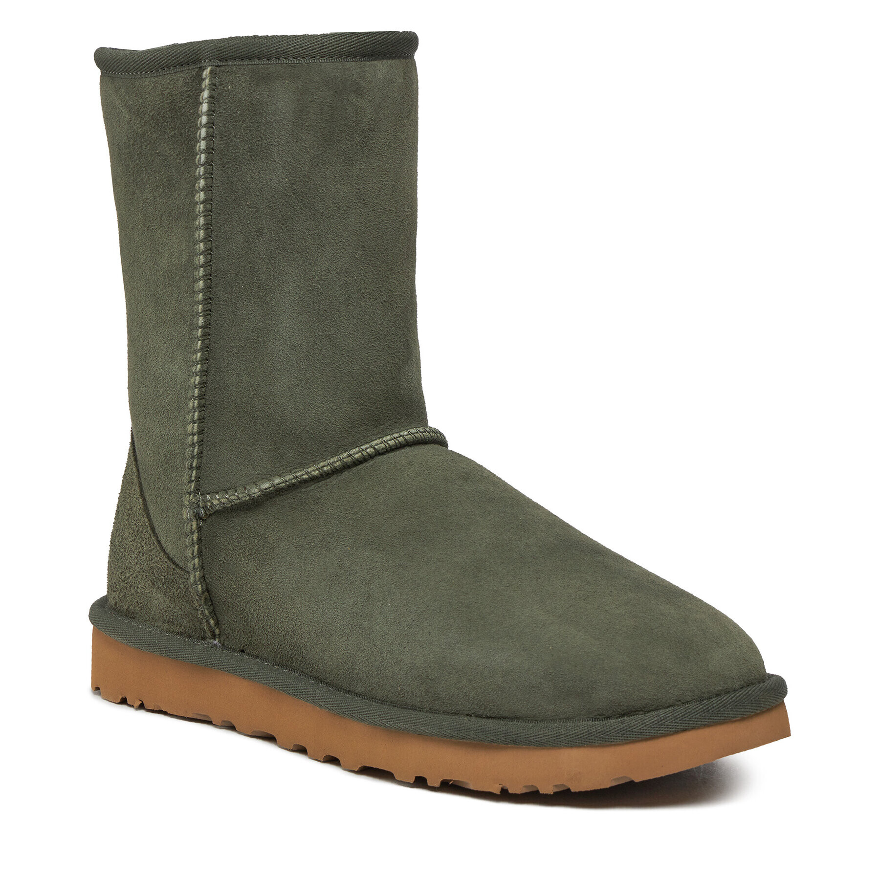 Ugg Škornji za sneg W Classic Short II 1016223 Zelena - Pepit.si