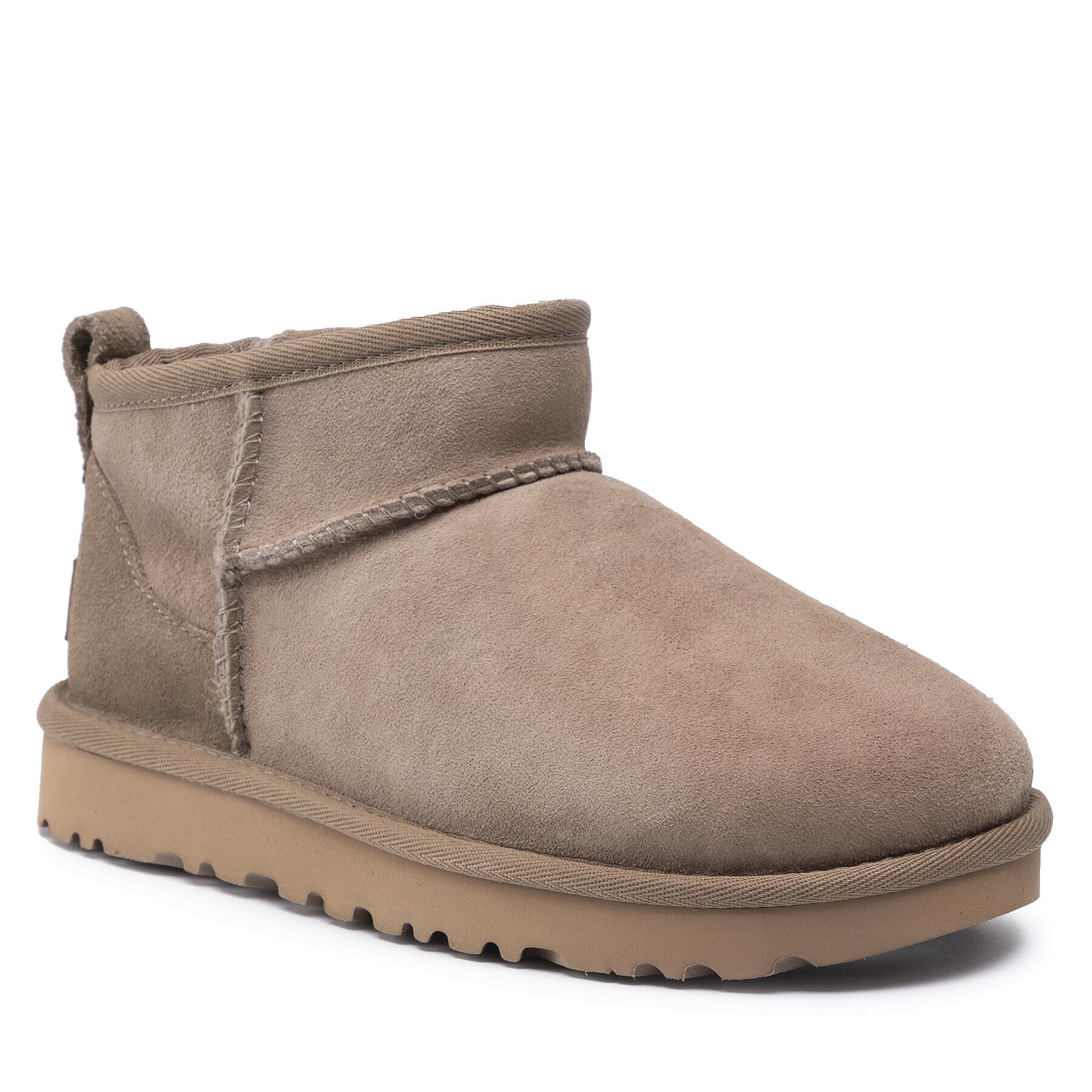 Ugg Čevlji W Classic Ultra Mini 1116109 Rjava - Pepit.si