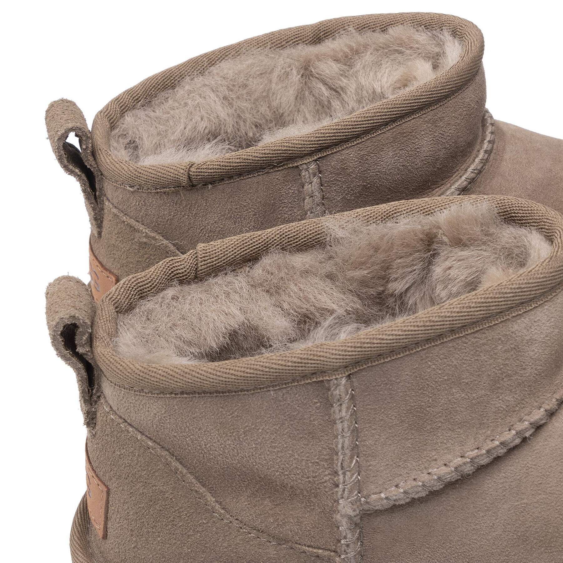 Ugg Čevlji W Classic Ultra Mini 1116109 Rjava - Pepit.si