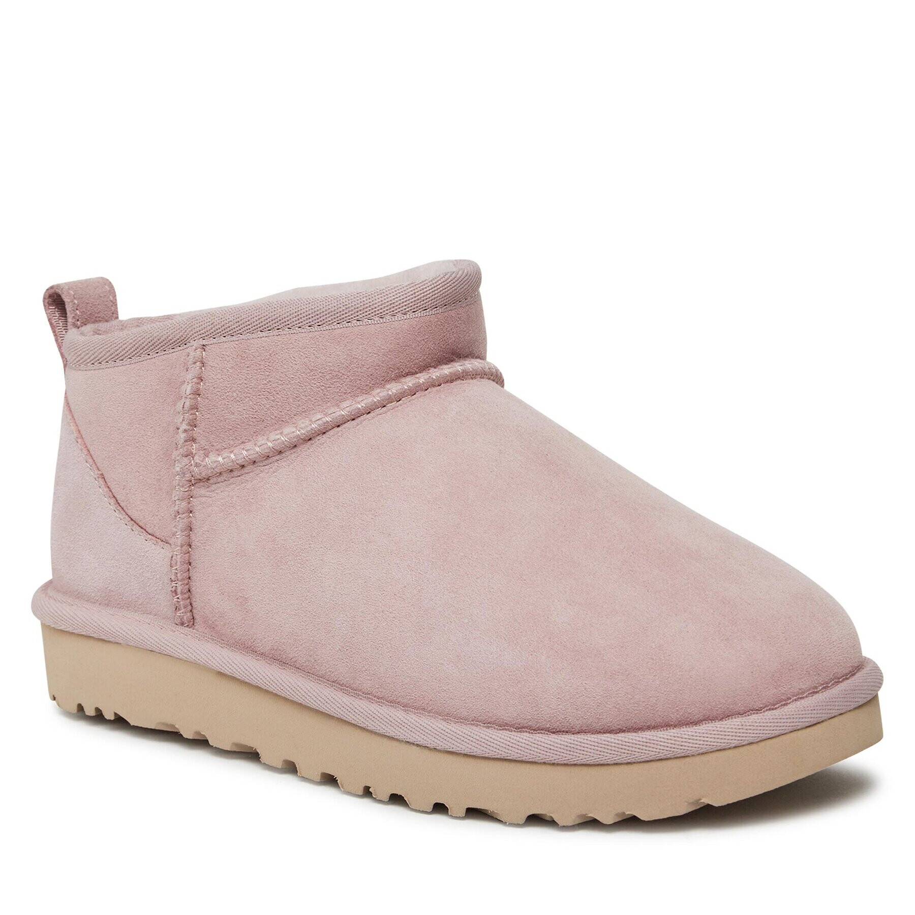 Ugg Čevlji W Classic Ultra Mini 1116109 Roza - Pepit.si