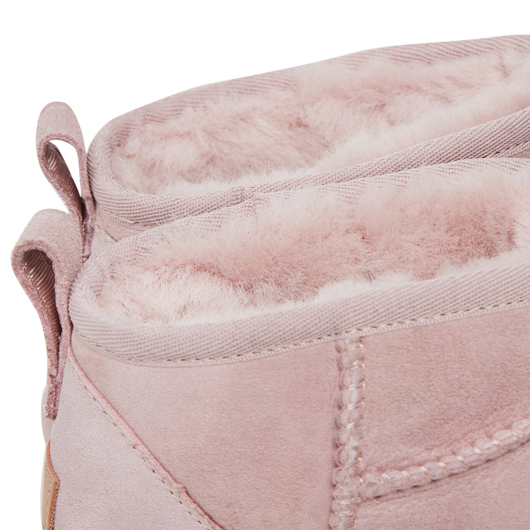 Ugg Čevlji W Classic Ultra Mini 1116109 Roza - Pepit.si