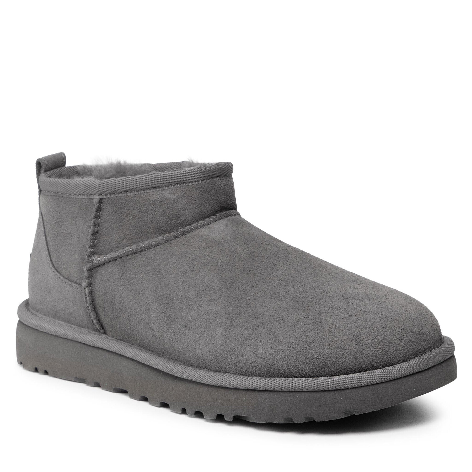 Ugg Čevlji W Classic Ultra Mini 1116109 Siva - Pepit.si