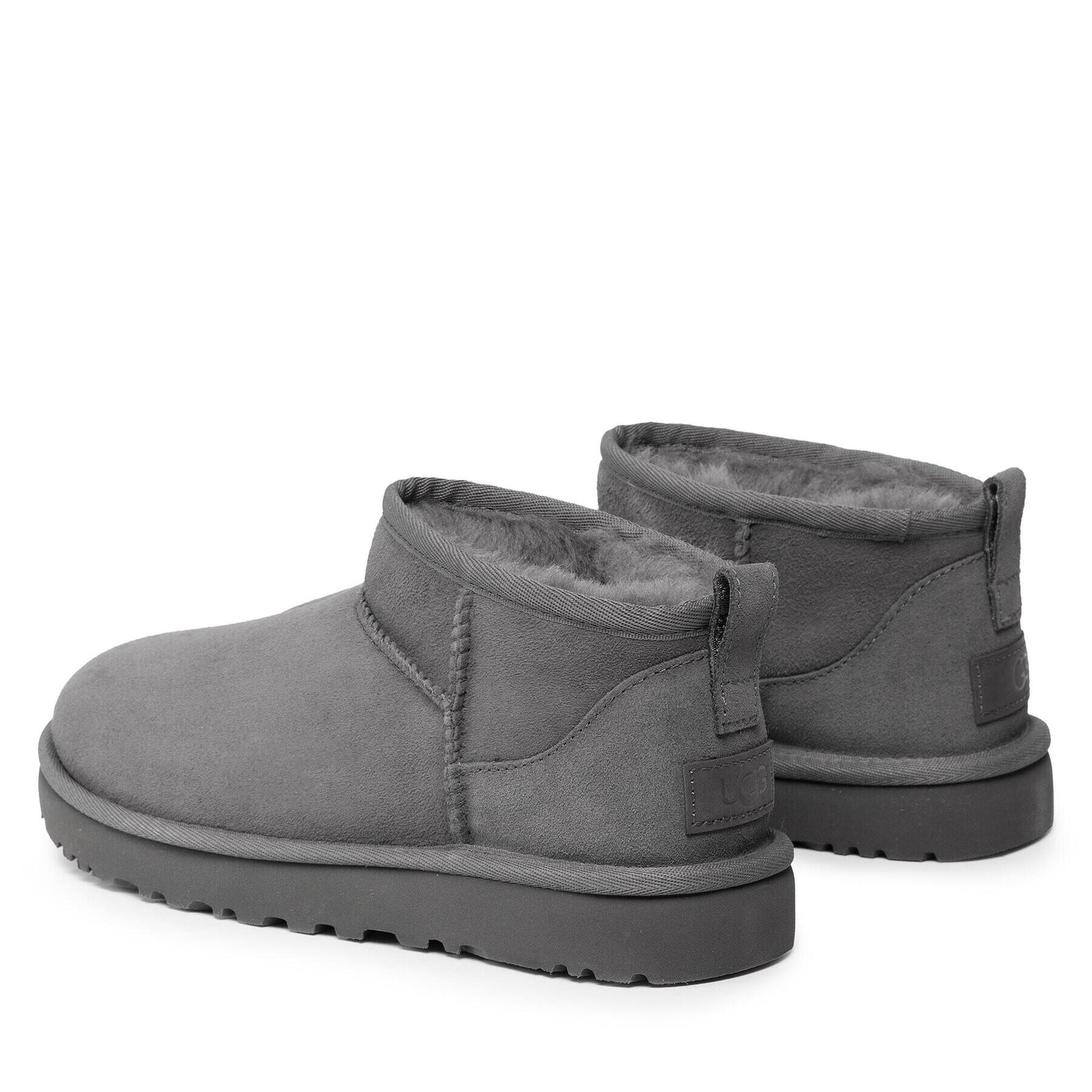 Ugg Čevlji W Classic Ultra Mini 1116109 Siva - Pepit.si