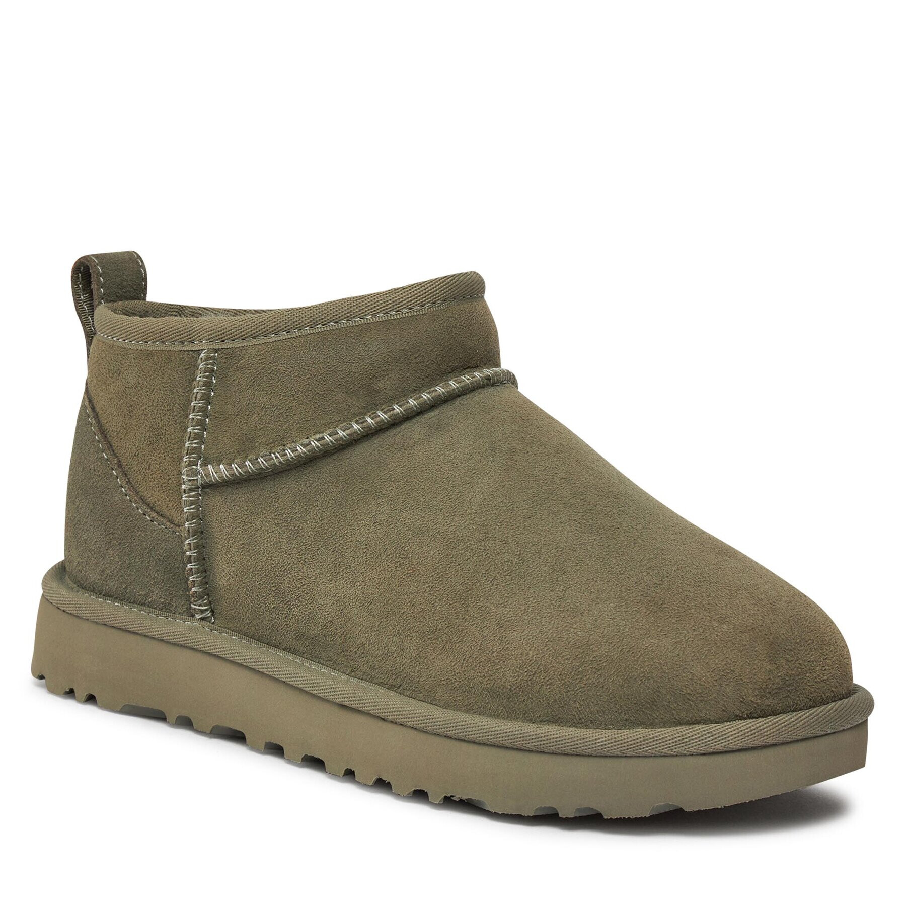 Ugg Čevlji W Classic Ultra Mini 1116109 Zelena - Pepit.si