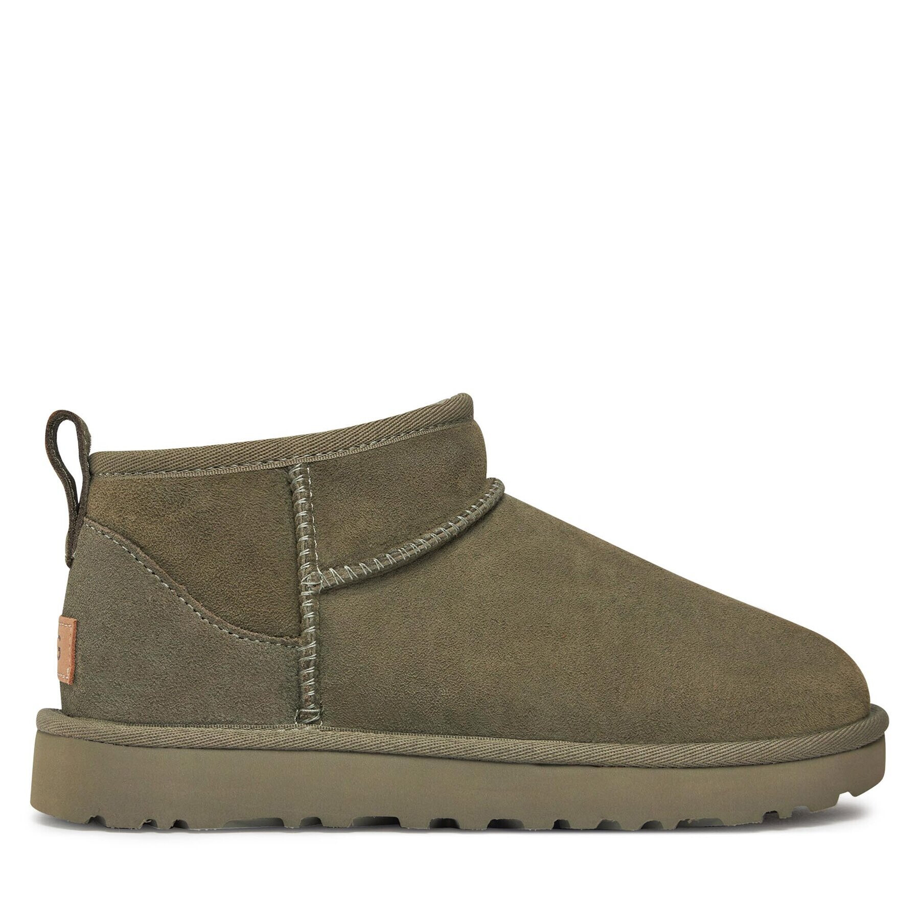 Ugg Čevlji W Classic Ultra Mini 1116109 Zelena - Pepit.si