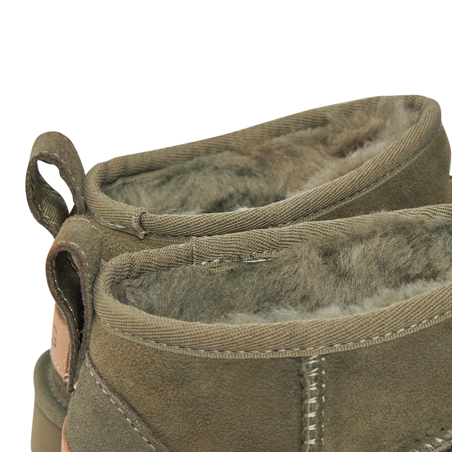 Ugg Čevlji W Classic Ultra Mini 1116109 Zelena - Pepit.si