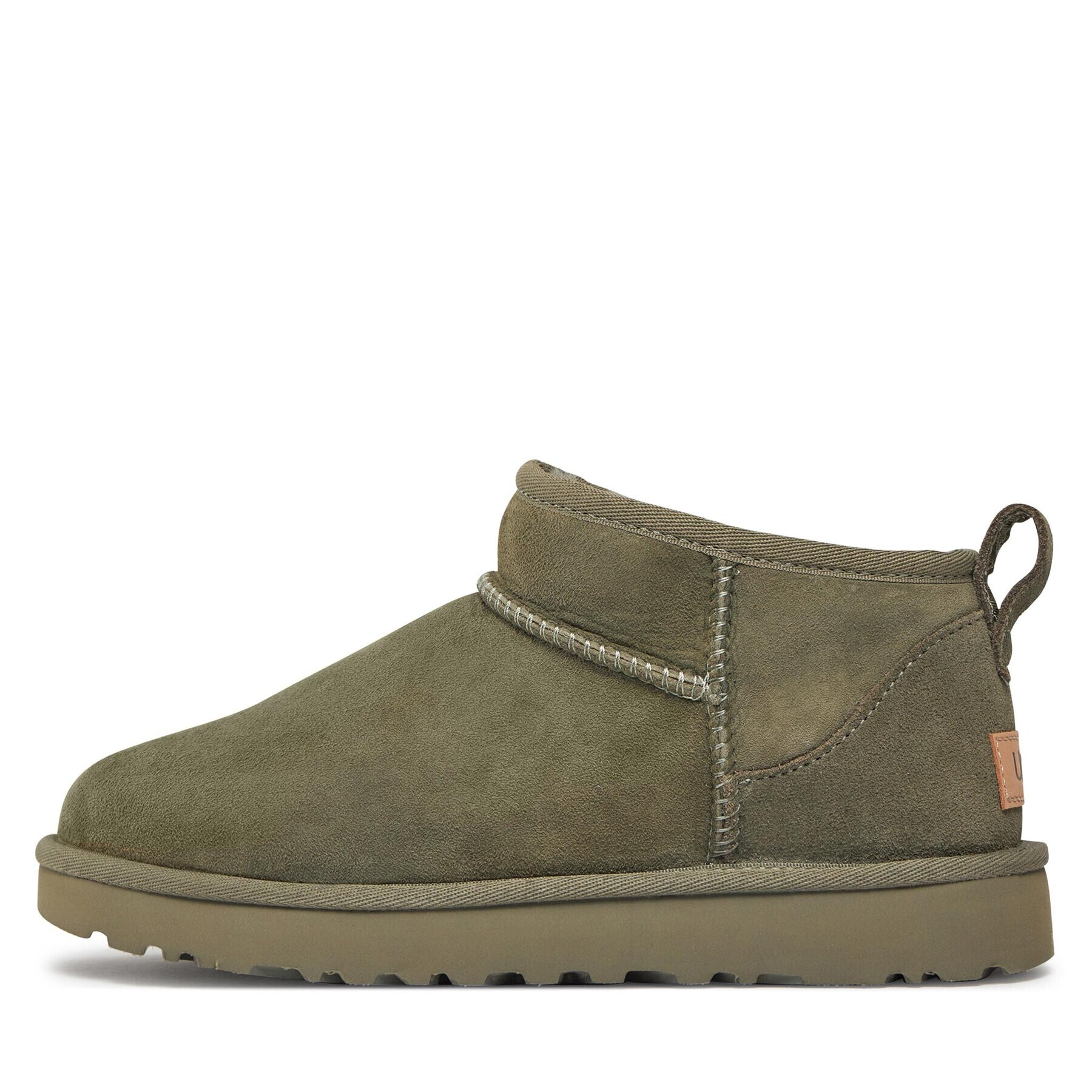 Ugg Čevlji W Classic Ultra Mini 1116109 Zelena - Pepit.si