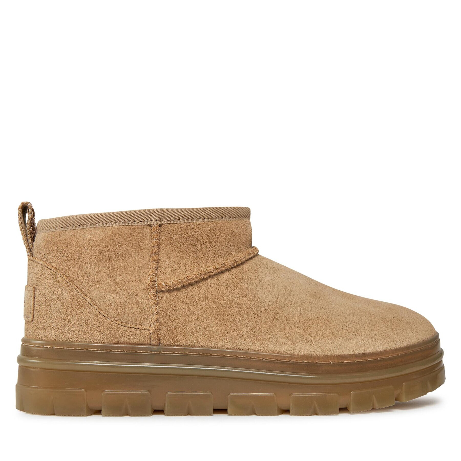 Ugg Čevlji W Classic Ultra Mini Clear 1142450 Bež - Pepit.si