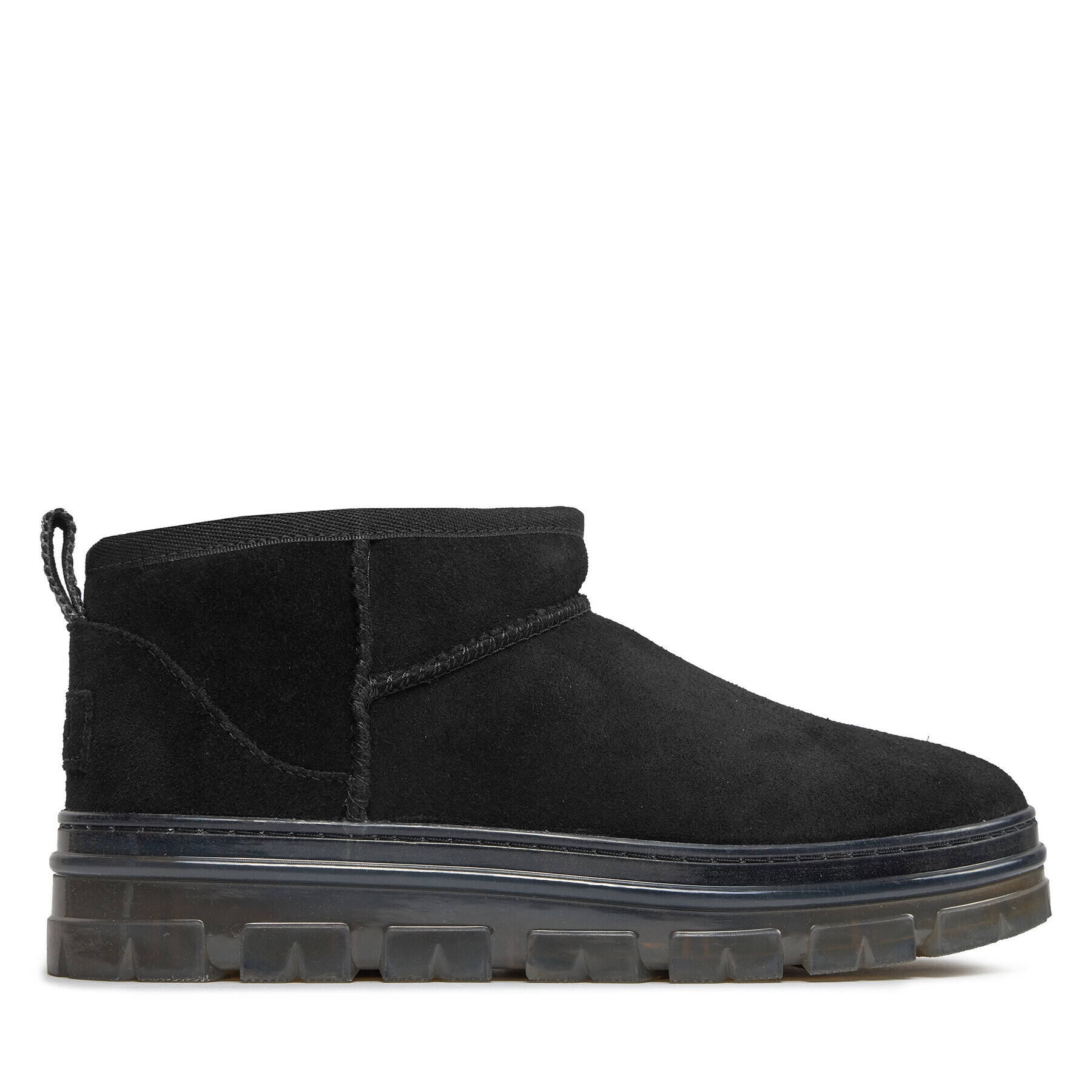 Ugg Škornji za sneg W Classic Ultra Mini Clear 1142450 Črna - Pepit.si