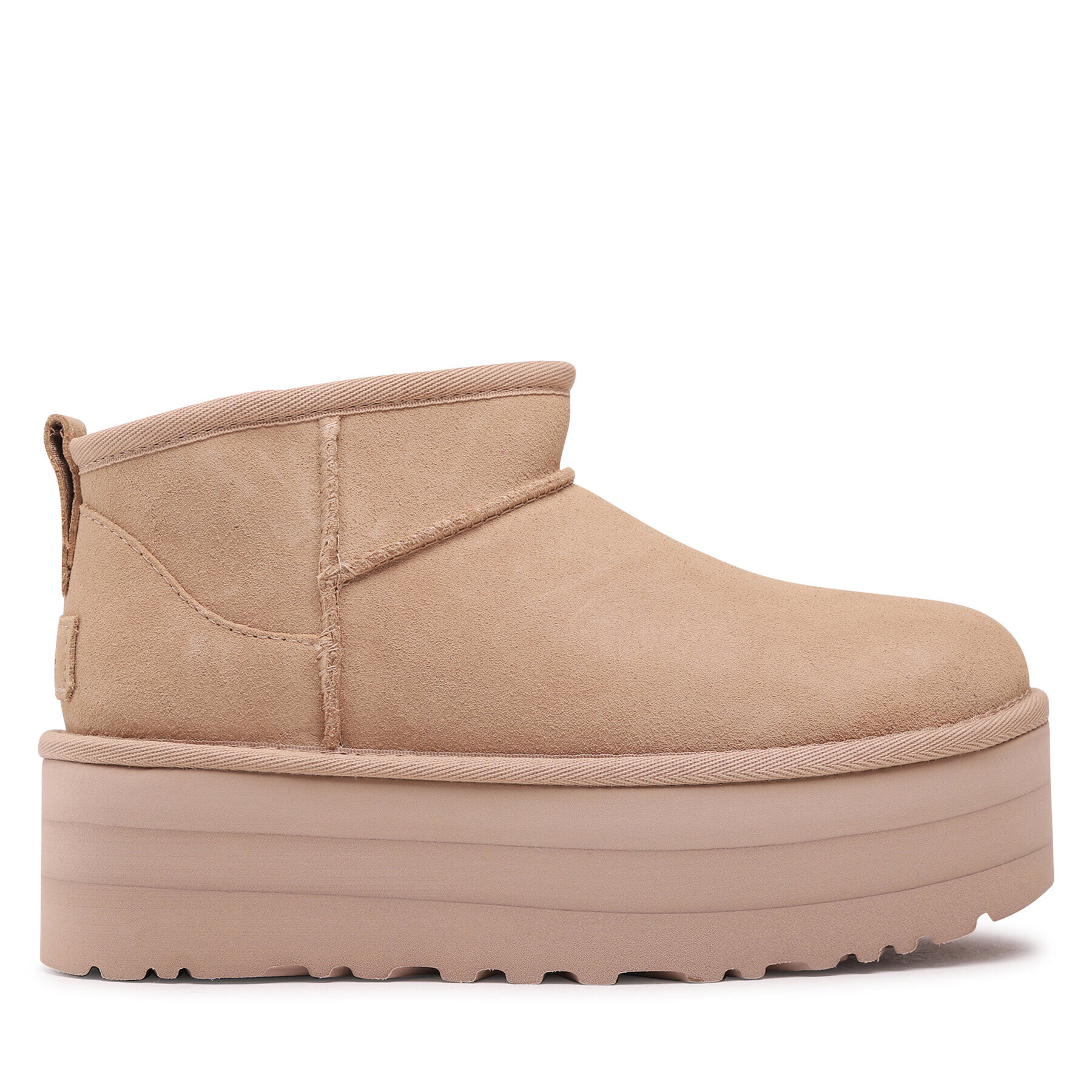 Ugg Čevlji W Classic Ultra Mini Platform 1135092 Bež - Pepit.si