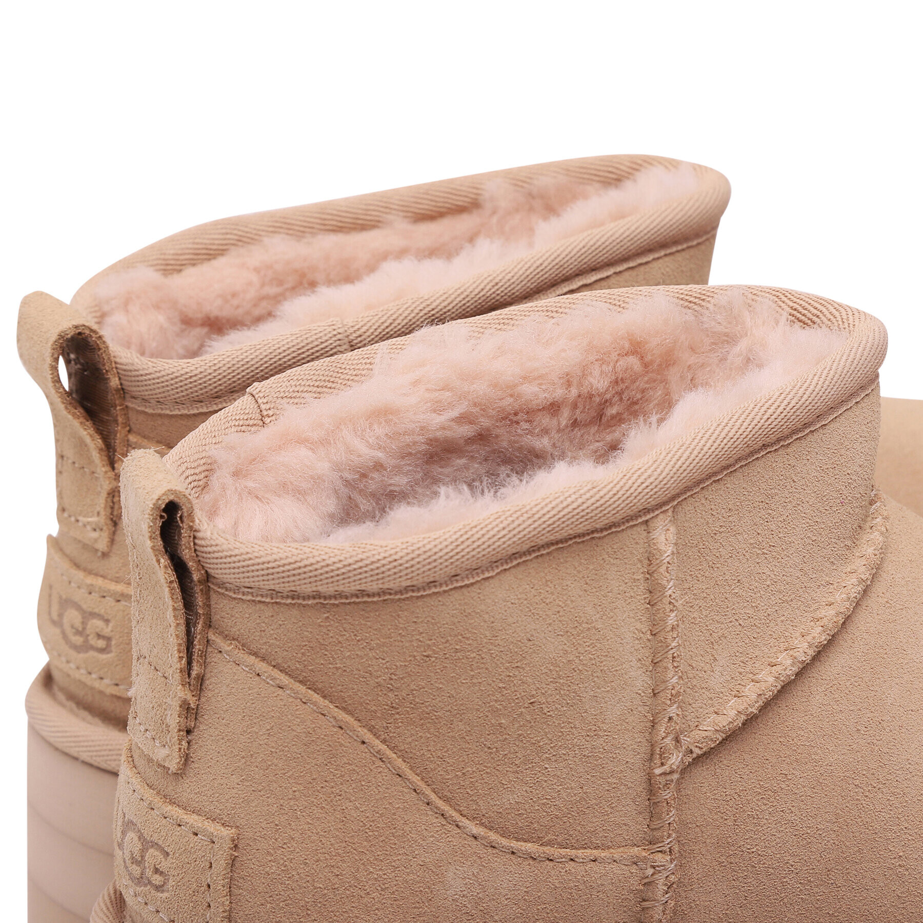 Ugg Čevlji W Classic Ultra Mini Platform 1135092 Bež - Pepit.si