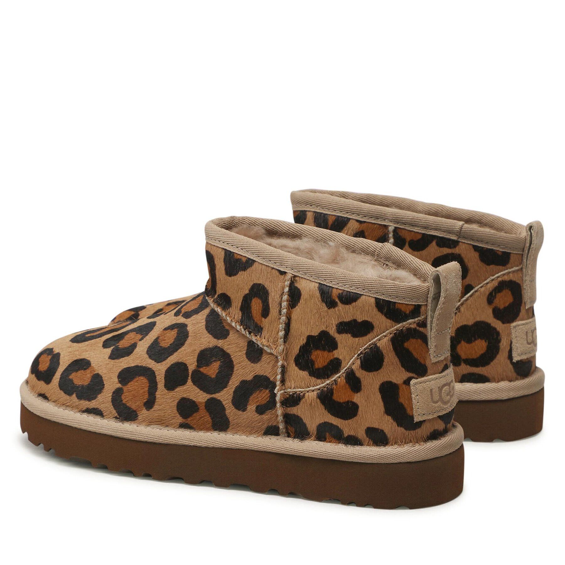 Ugg Čevlji W Classic Ultra Mini Spotty 1134523 Rjava - Pepit.si