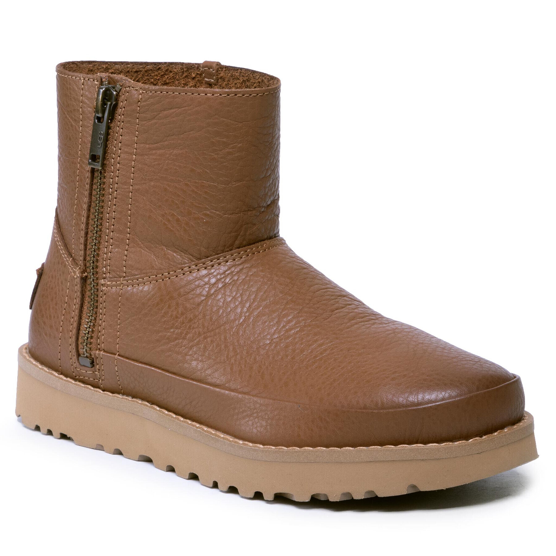 Ugg Čevlji W Deconstructed Mini Zip 1123571 Rjava - Pepit.si