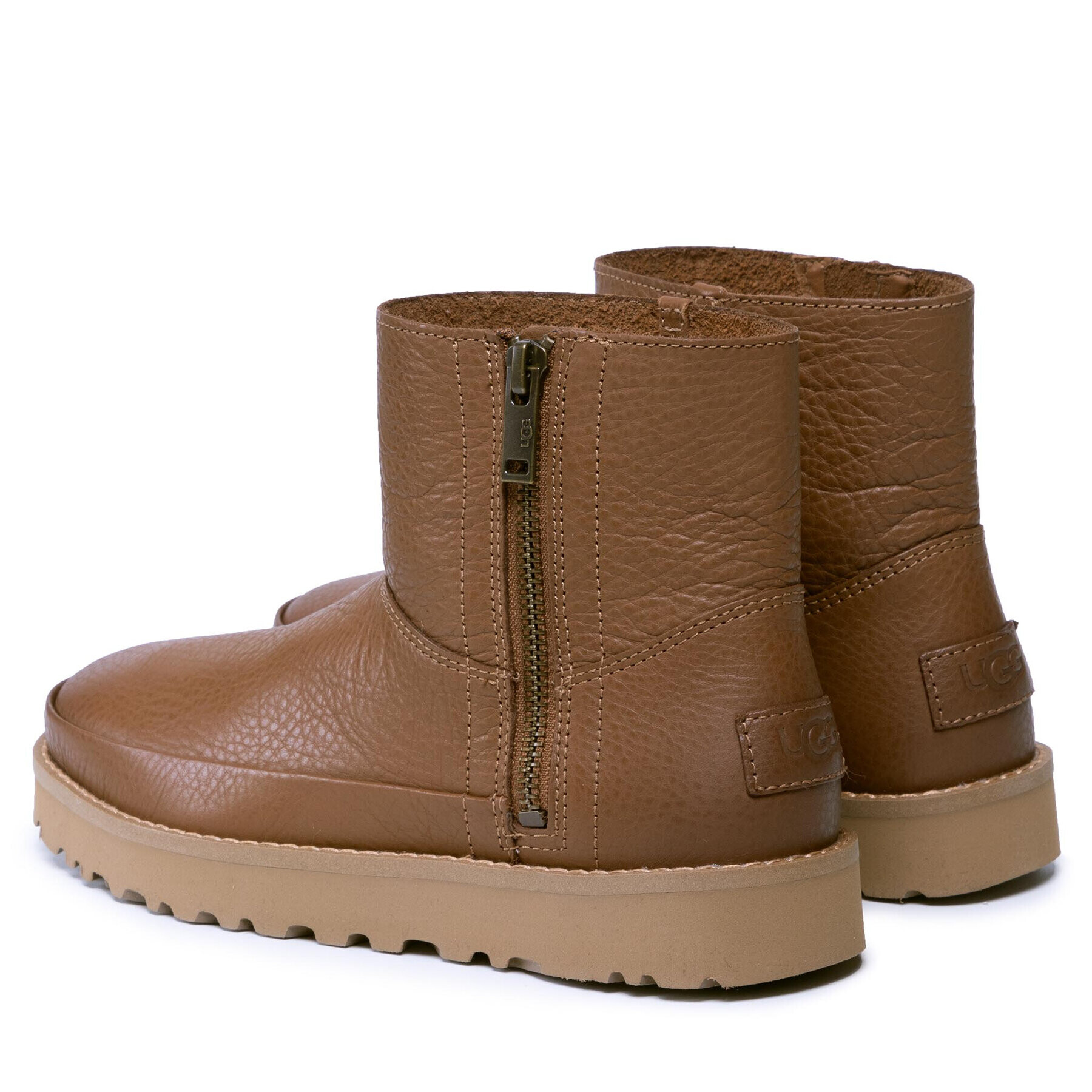 Ugg Čevlji W Deconstructed Mini Zip 1123571 Rjava - Pepit.si