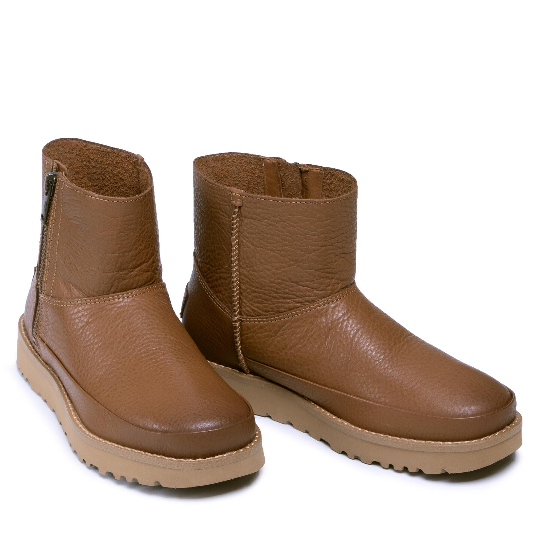 Ugg Čevlji W Deconstructed Mini Zip 1123571 Rjava - Pepit.si