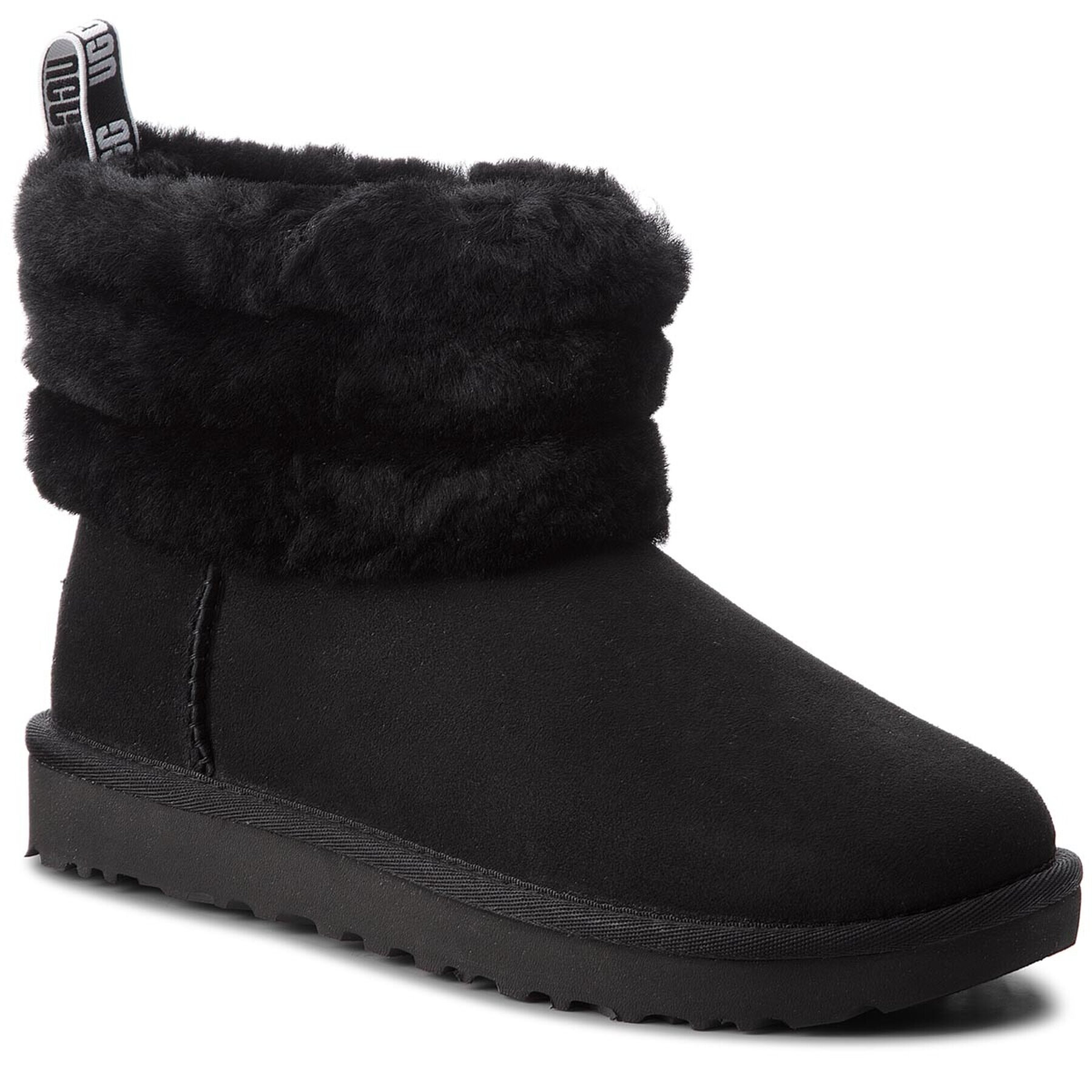 Ugg Čevlji W Fluff Mini 1098533 Črna - Pepit.si