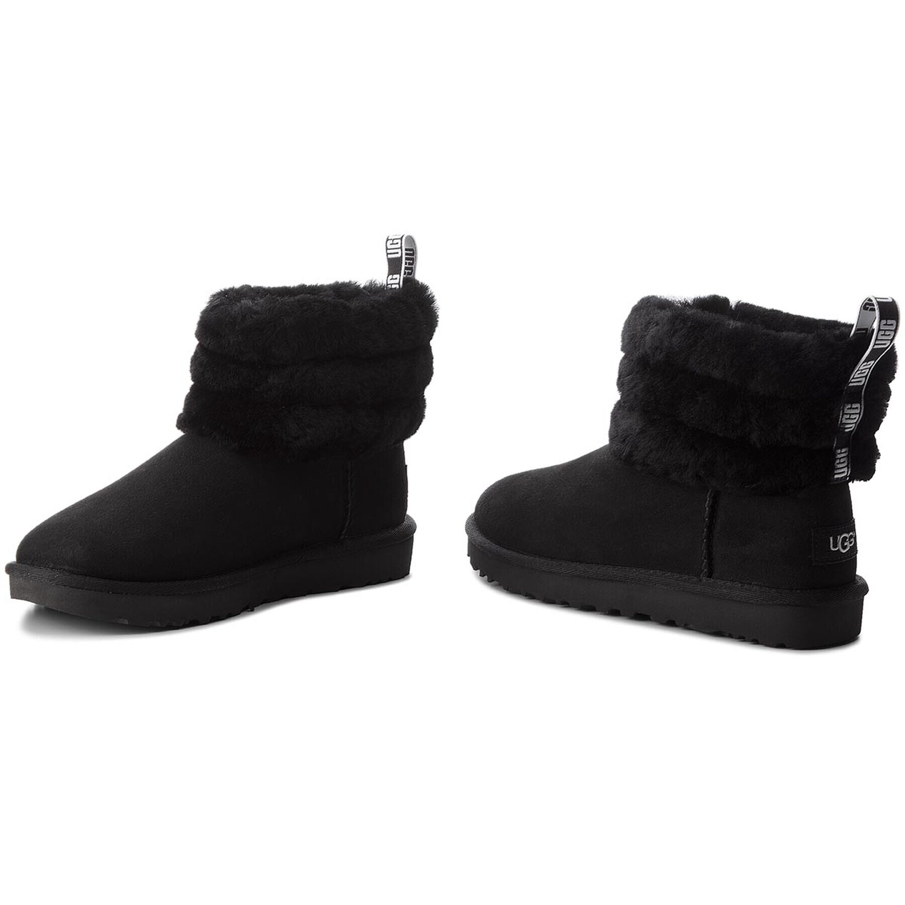 Ugg Čevlji W Fluff Mini 1098533 Črna - Pepit.si