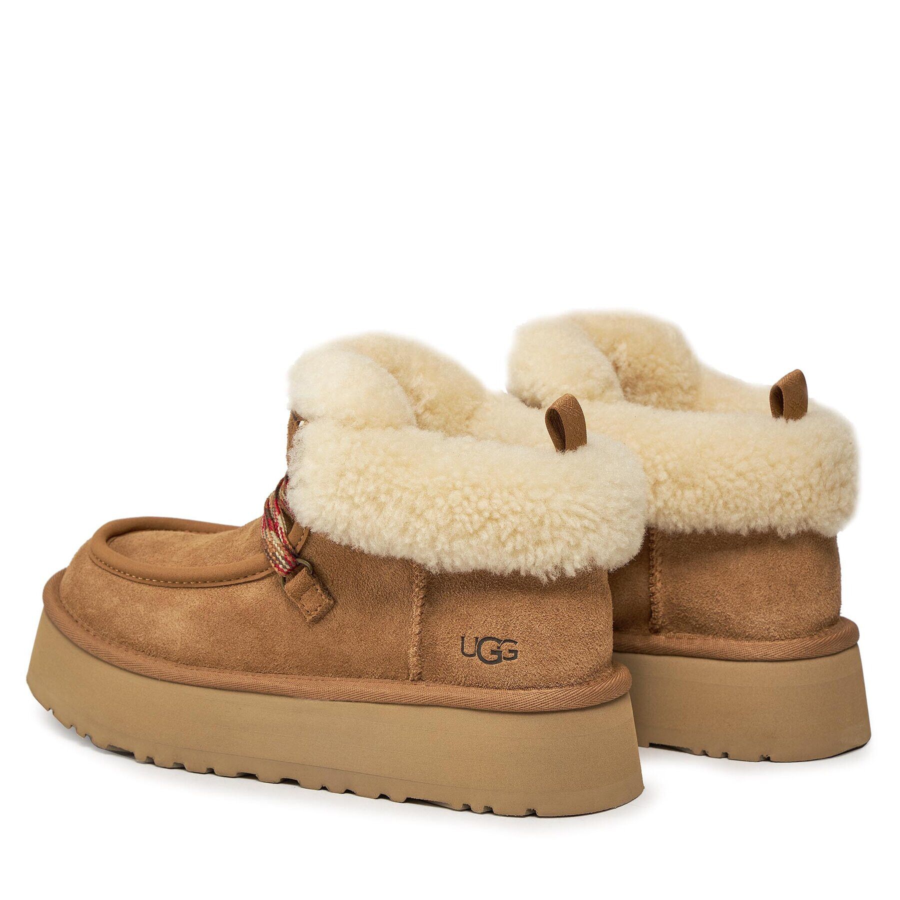 Ugg Čevlji W Funkarra Cabin Cuff 1143954 Rjava - Pepit.si