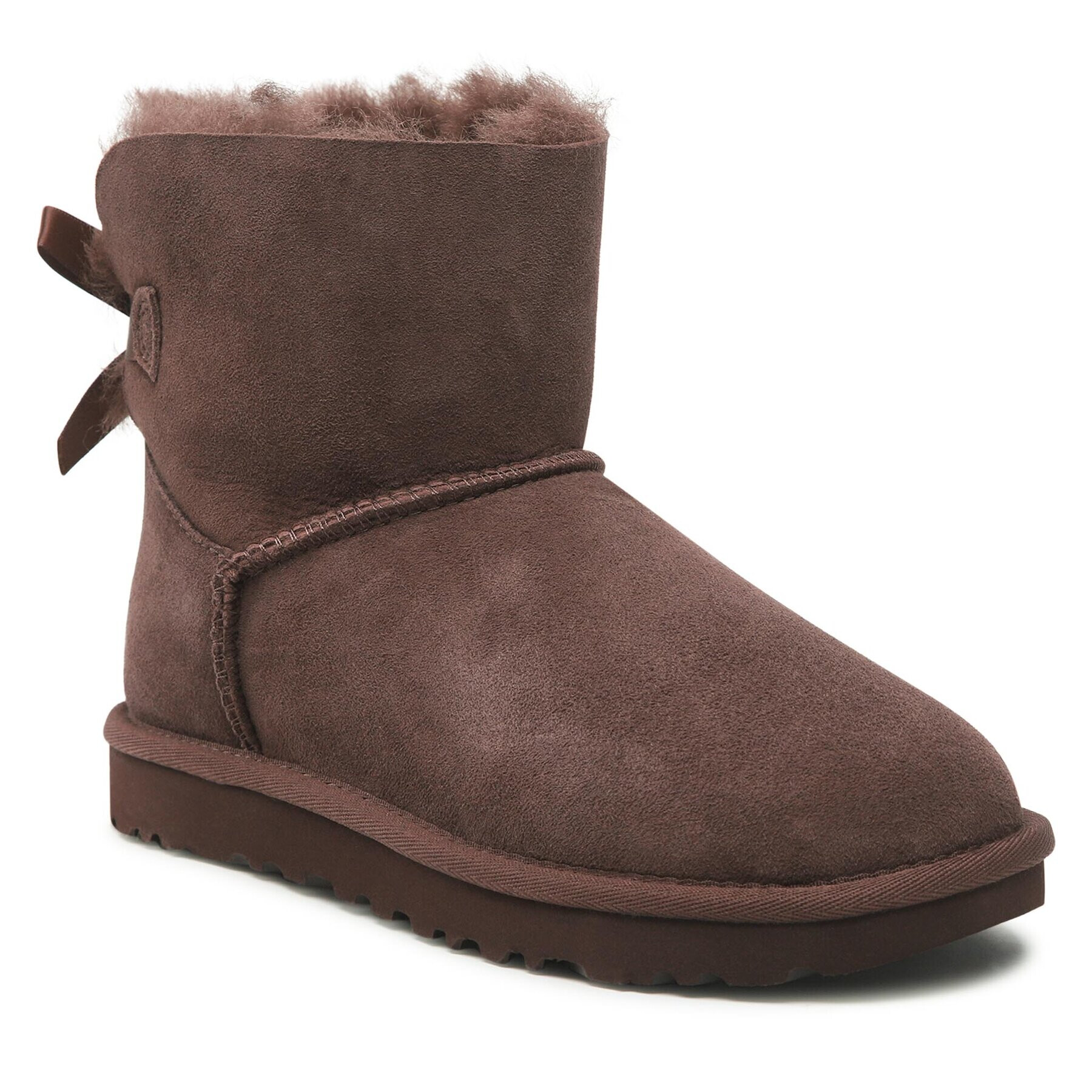 Ugg Čevlji W Mini Bailey Bow II 1016501 Rjava - Pepit.si