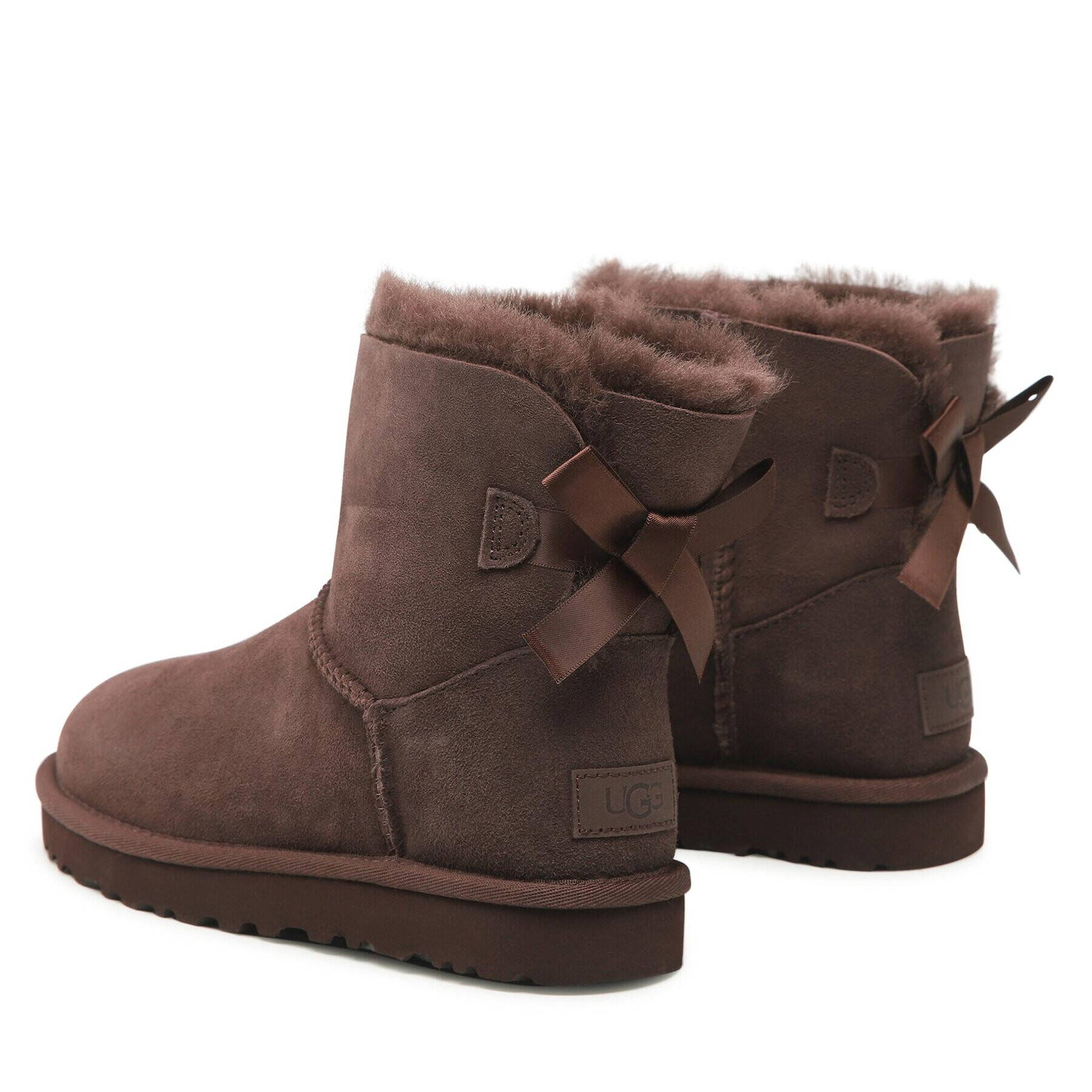 Ugg Čevlji W Mini Bailey Bow II 1016501 Rjava - Pepit.si