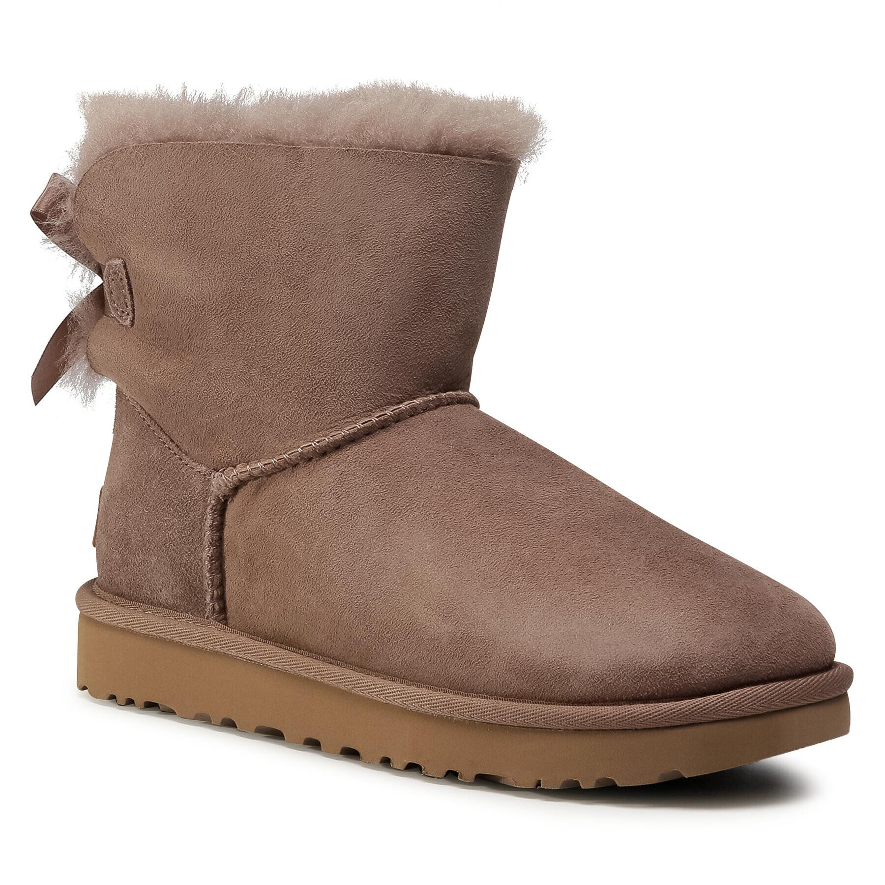 Ugg Čevlji W Mini Bailey Bow II 1016501 Rjava - Pepit.si