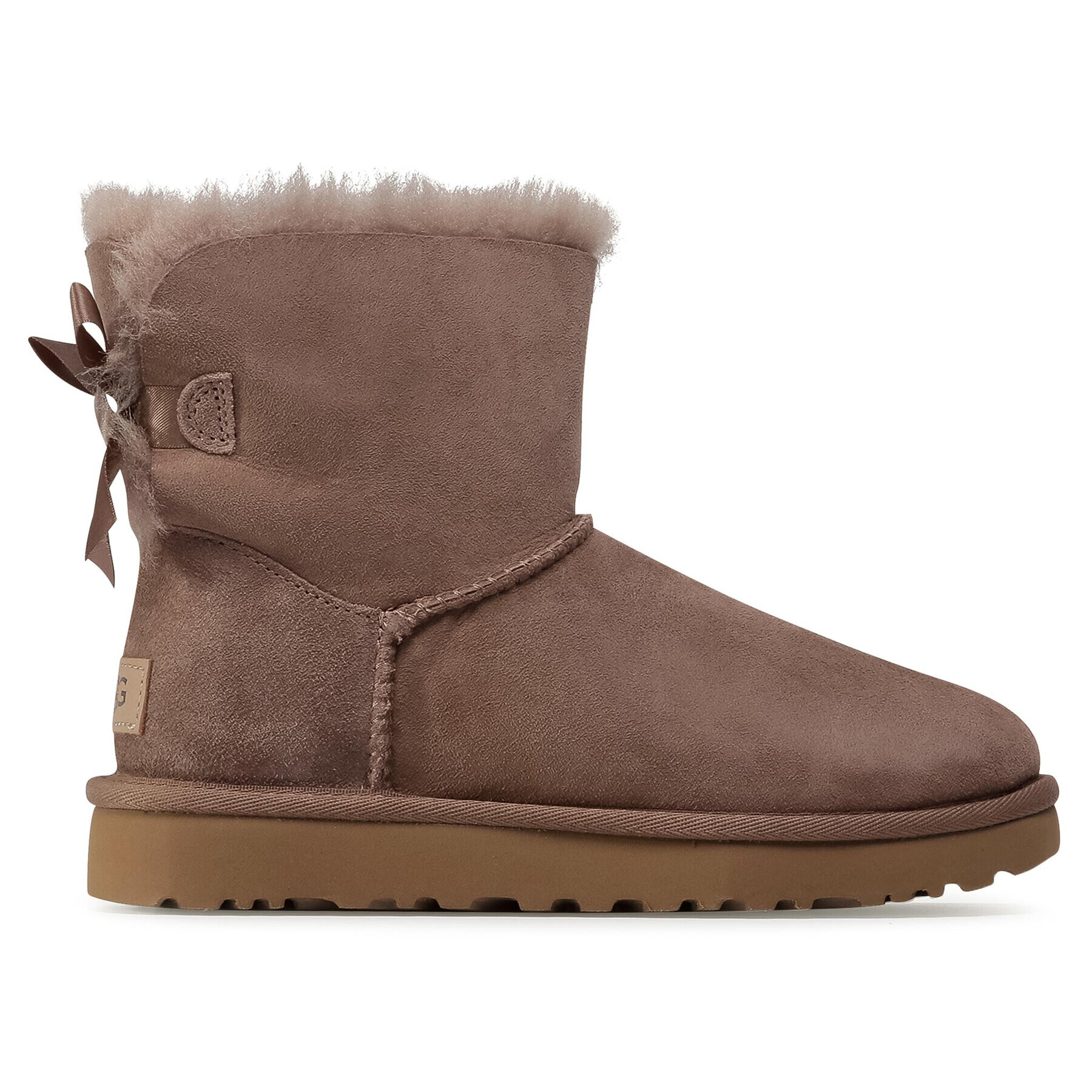 Ugg Čevlji W Mini Bailey Bow II 1016501 Rjava - Pepit.si