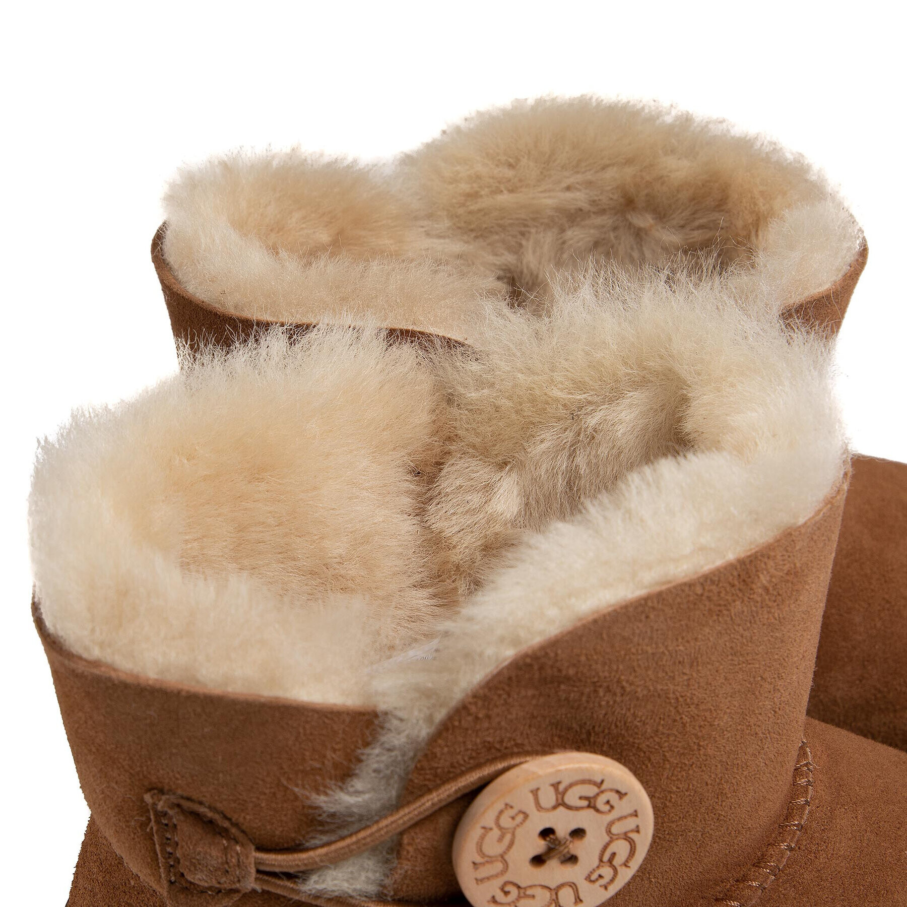 Ugg Škornji za sneg W Mini Bailey Button II 1016422 Rjava - Pepit.si