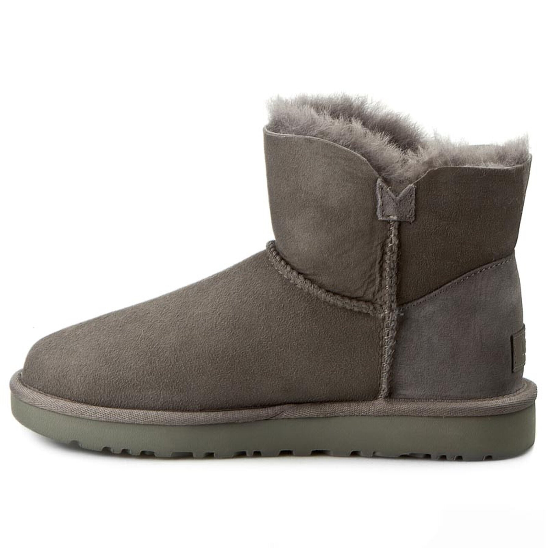 Ugg Škornji za sneg W Mini Bailey Button II 1016422 Siva - Pepit.si