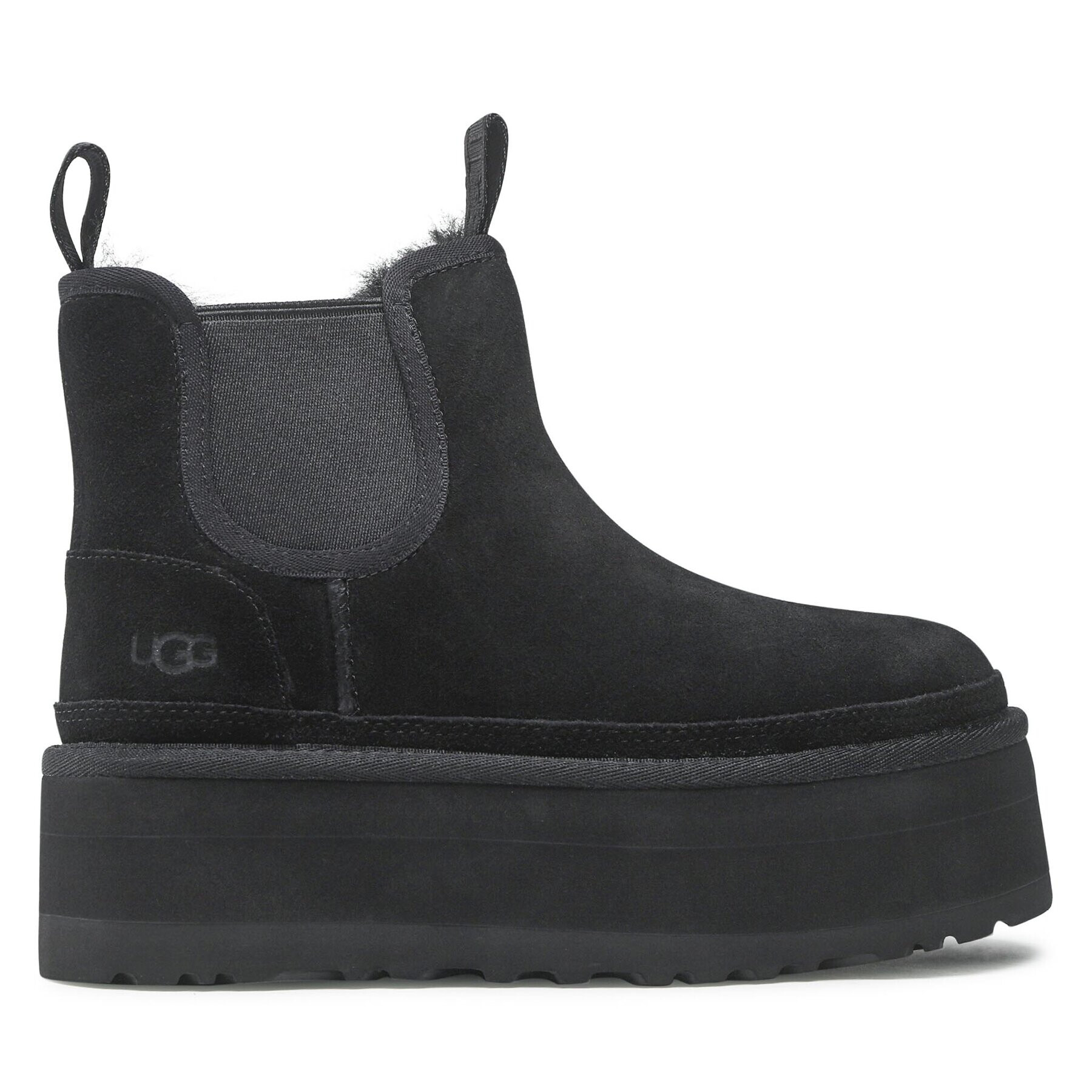 Ugg Čevlji W Neumel Platform Chelsea 1134526 Črna - Pepit.si