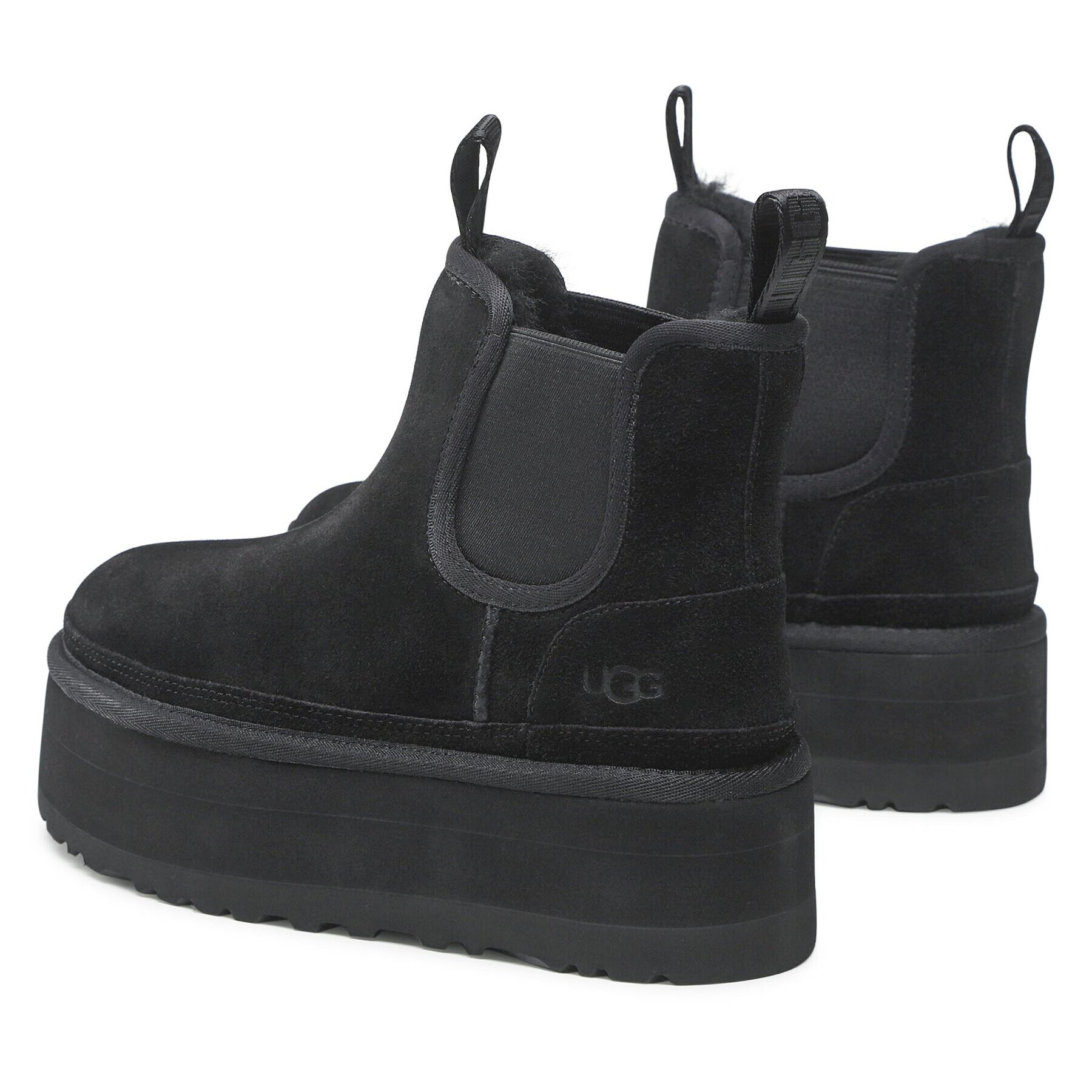 Ugg Čevlji W Neumel Platform Chelsea 1134526 Črna - Pepit.si