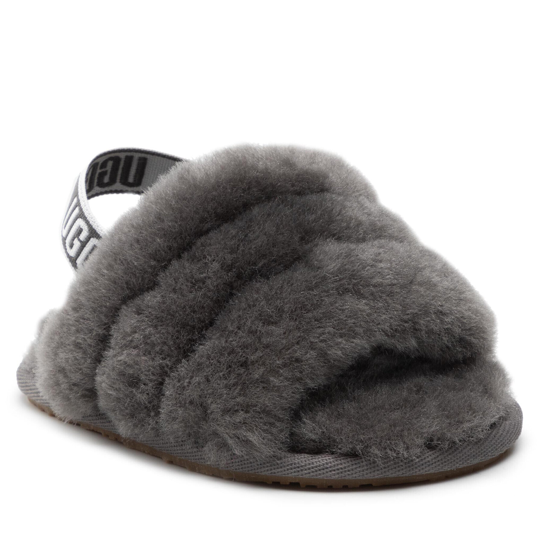 Ugg Copati I Fluff Yeah Slide And Lovey 1124941I Siva - Pepit.si