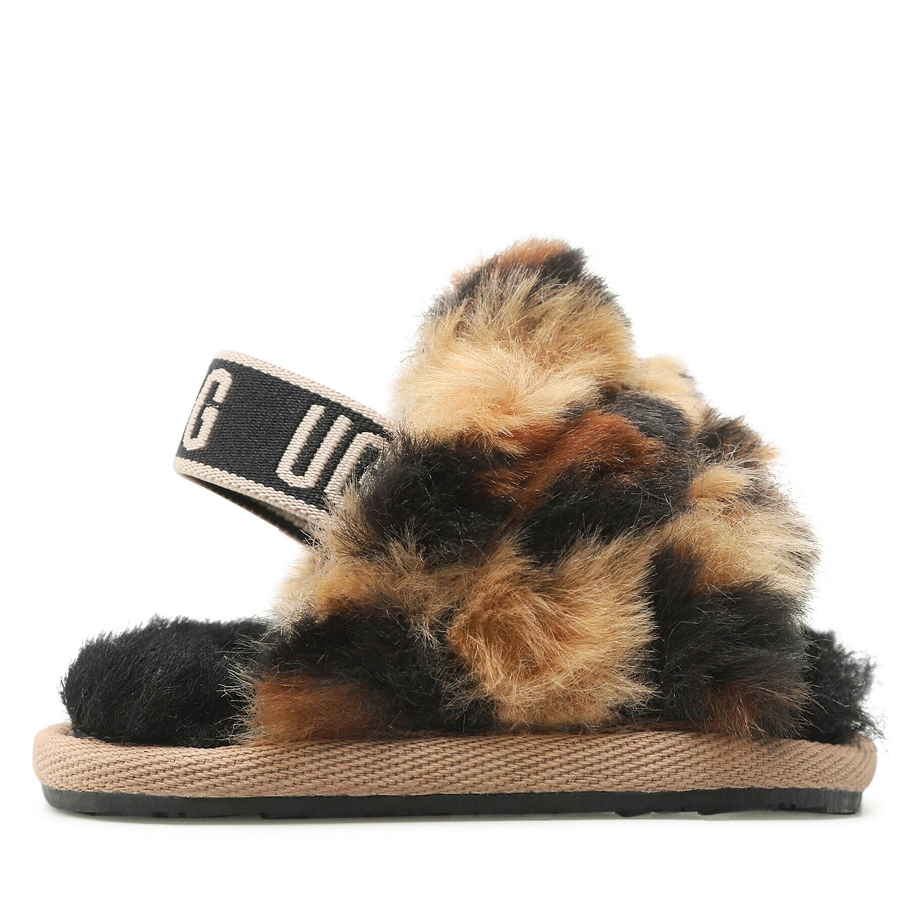 Ugg Copati I Fluff Yeah Slide Spotty 1134955I Rjava - Pepit.si