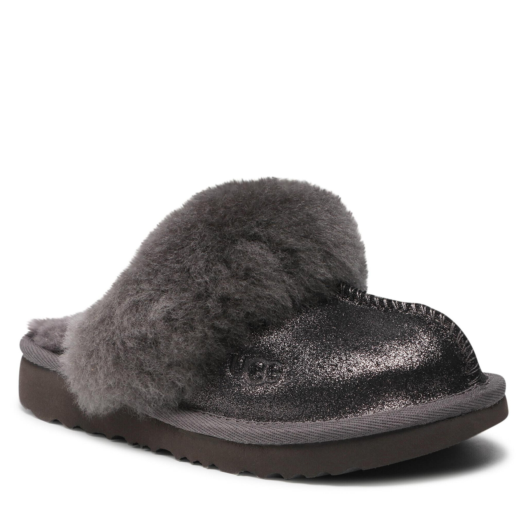 Ugg Copati K Cozy II Metallic Glitter 1121094K Siva - Pepit.si