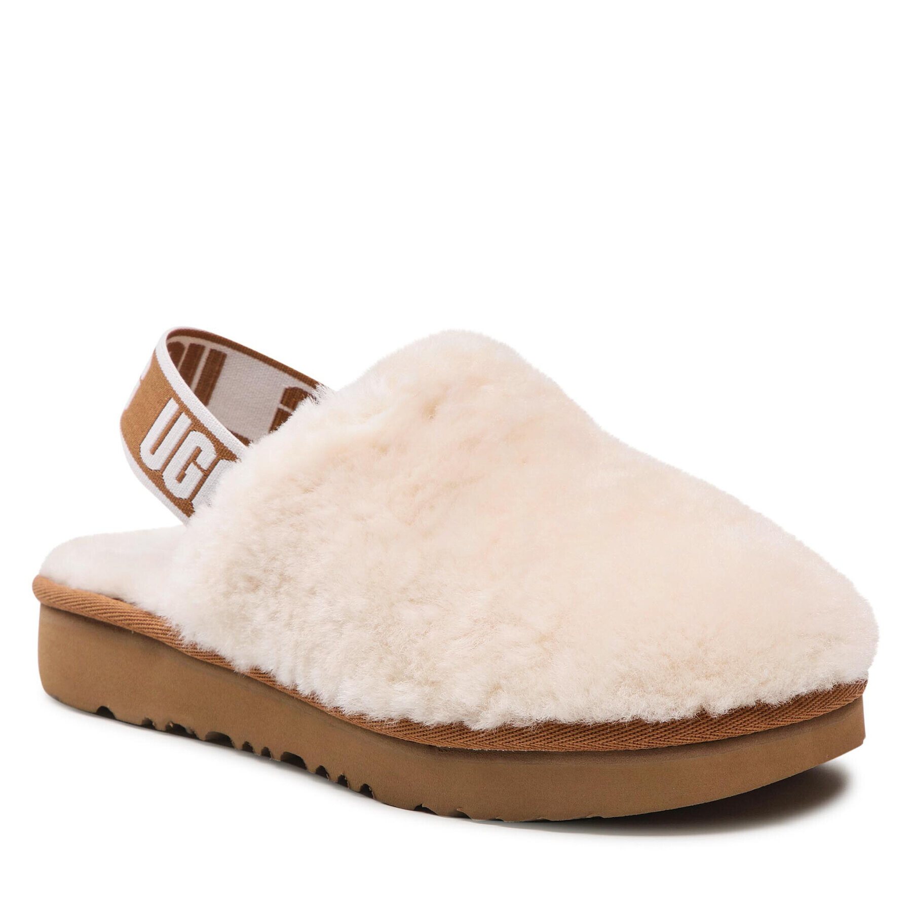 Ugg Copati K Fluff Yeah Clog 1123633K Bež - Pepit.si