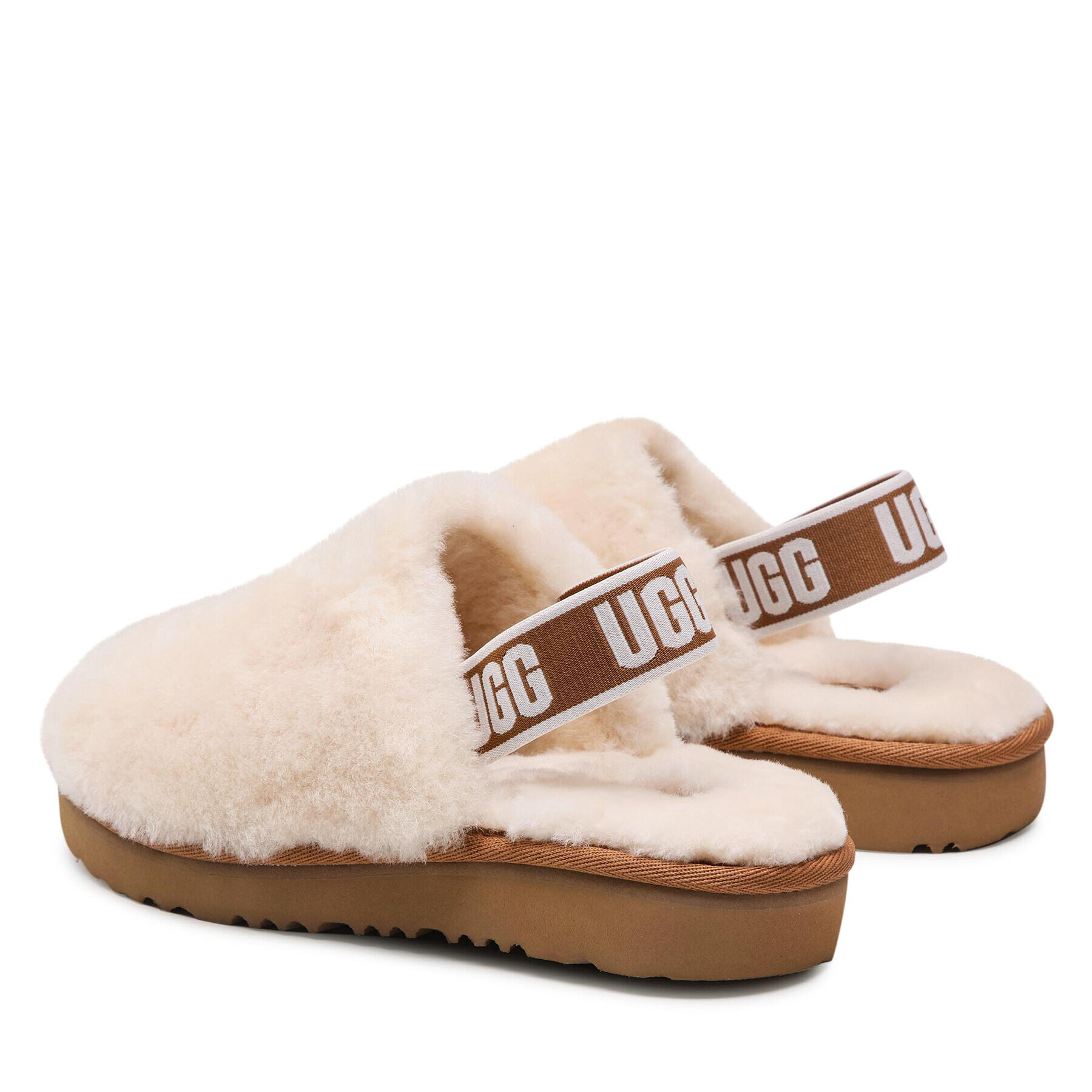 Ugg Copati K Fluff Yeah Clog 1123633K Bež - Pepit.si