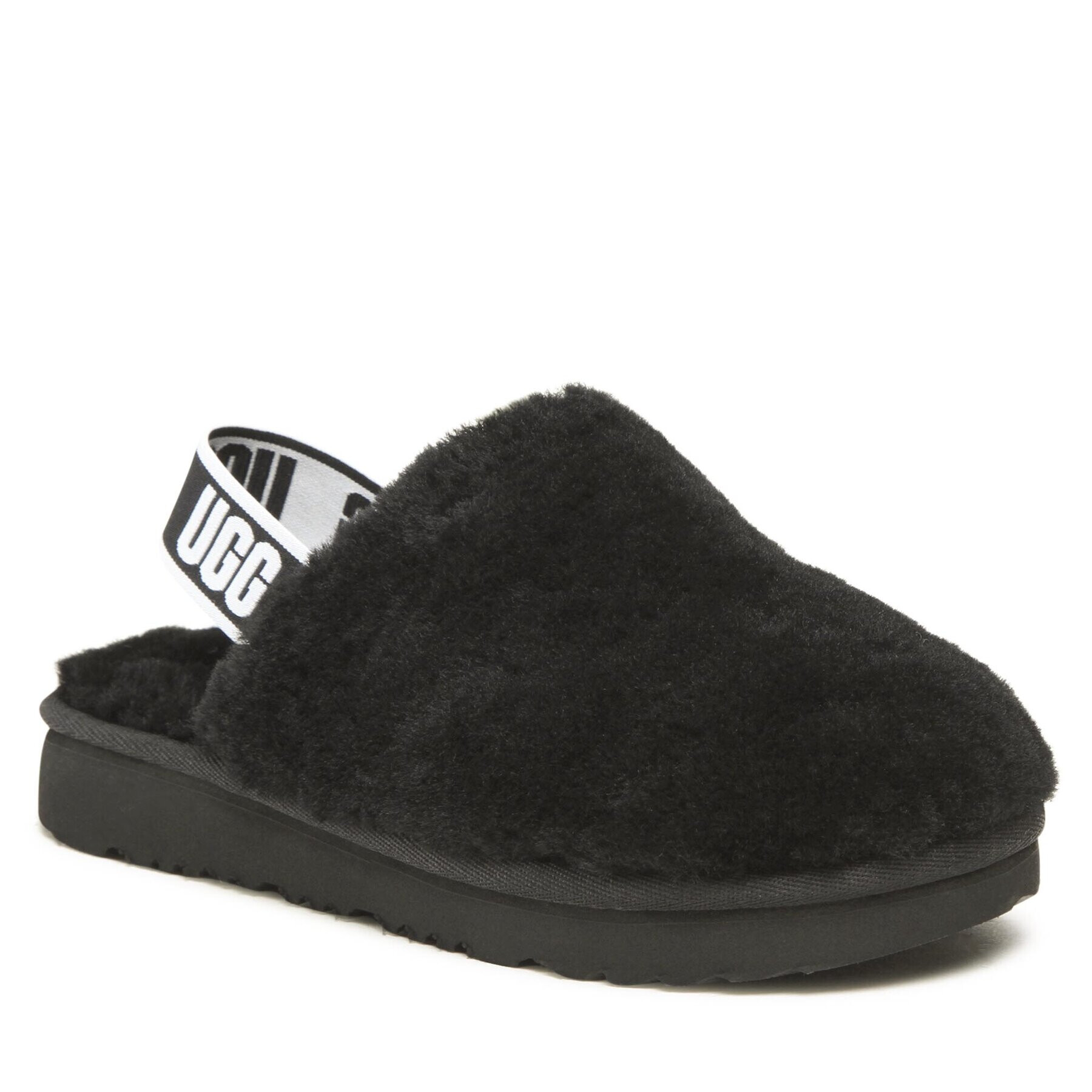 Ugg Copati K Fluff Yeah Clog 1123633K Črna - Pepit.si