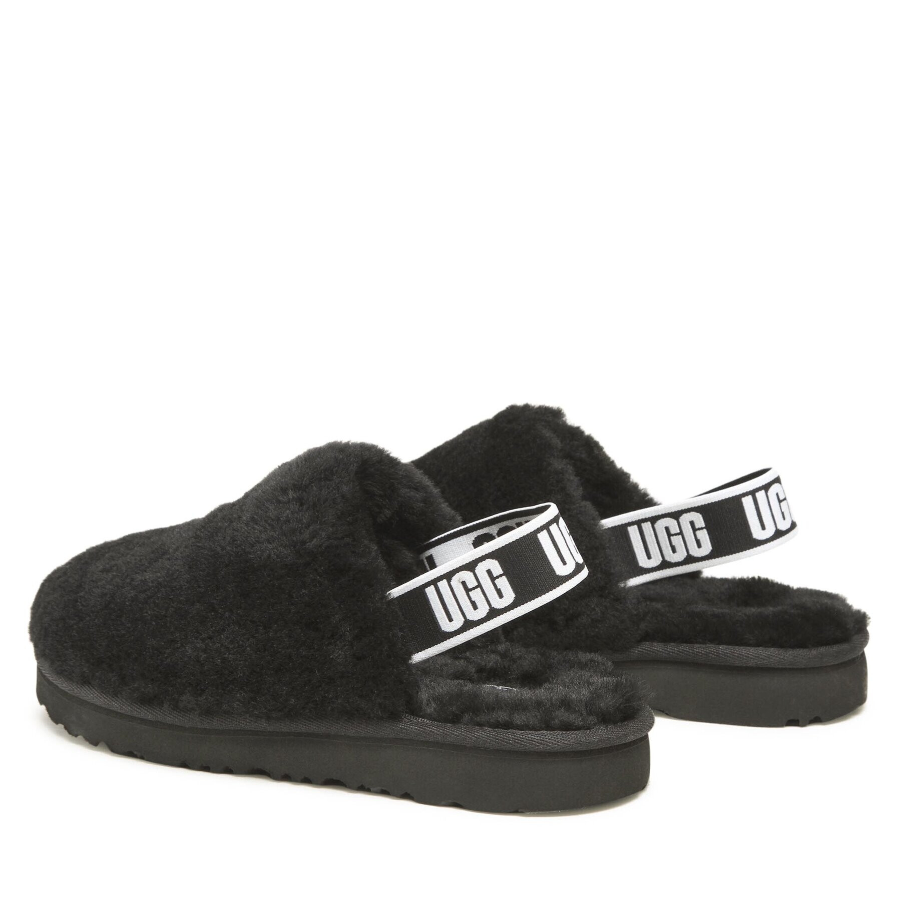 Ugg Copati K Fluff Yeah Clog 1123633K Črna - Pepit.si