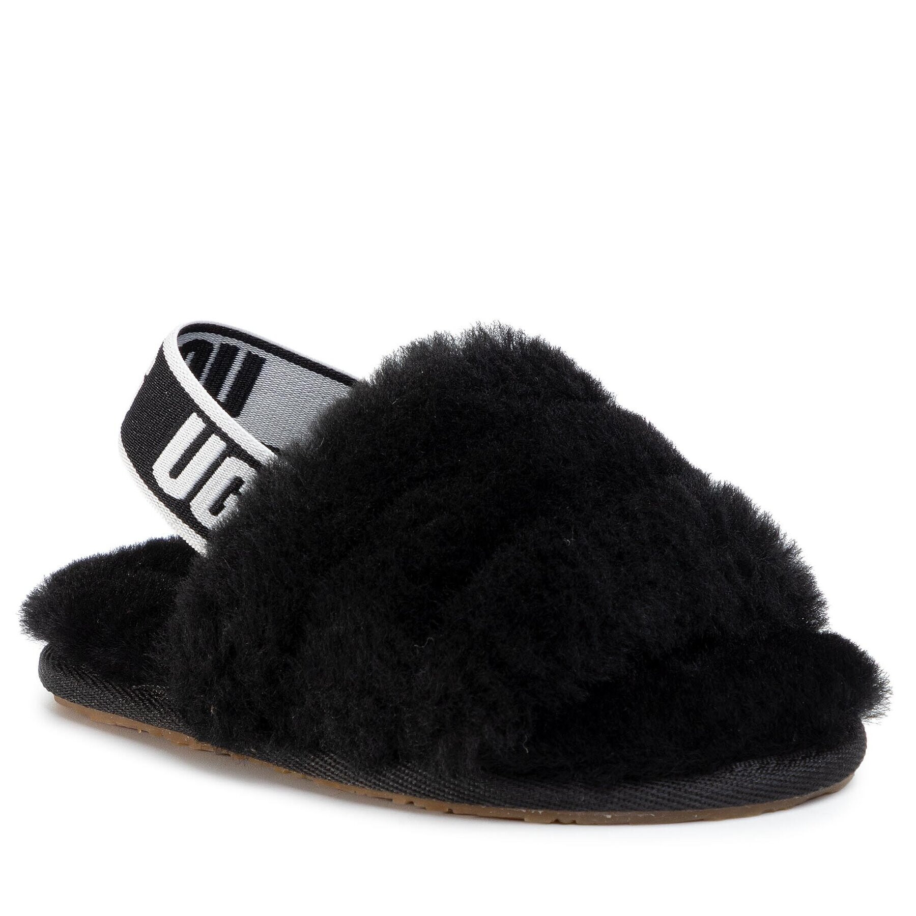 Ugg Copati T Fluff Yeah Slide 1098579T Črna - Pepit.si