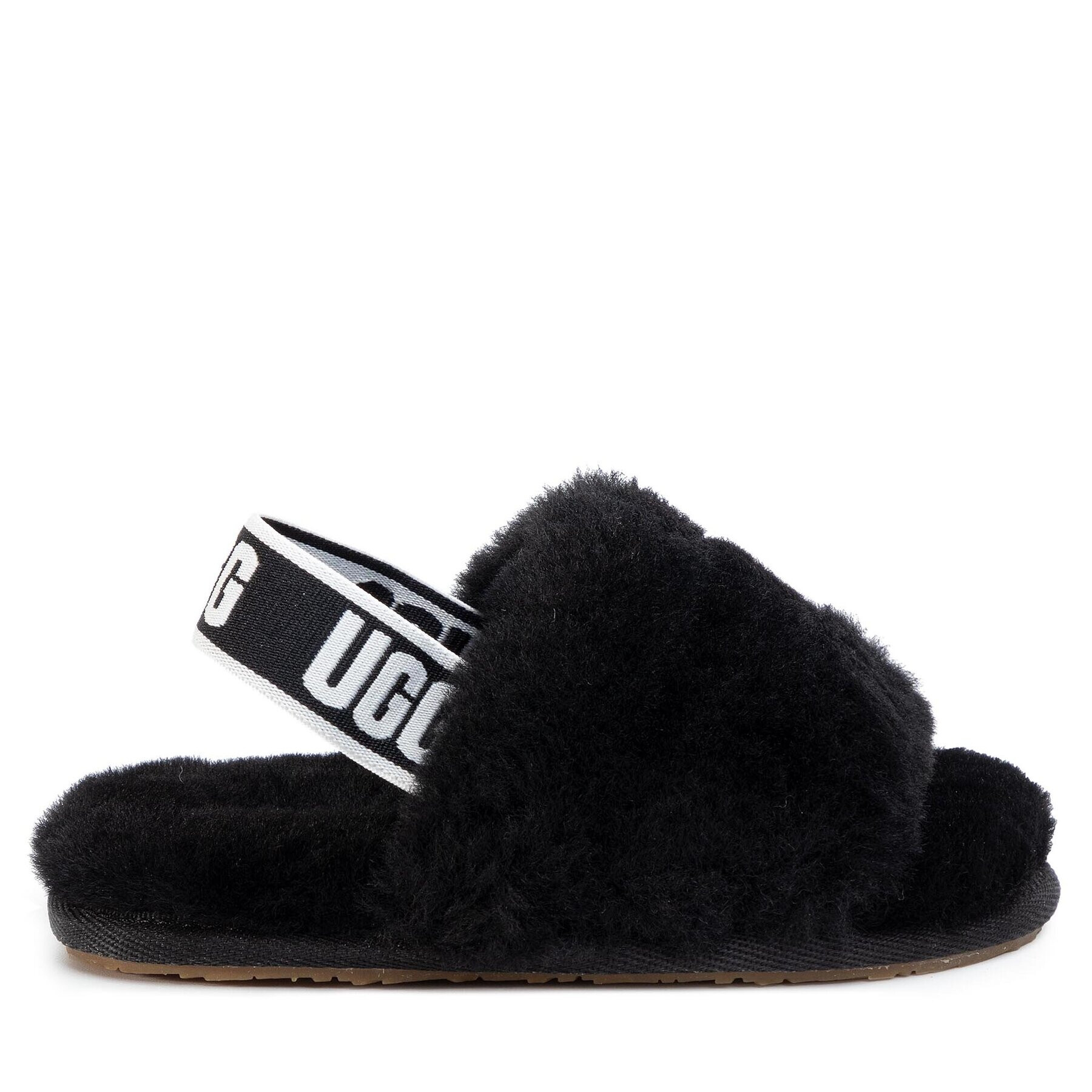 Ugg Copati T Fluff Yeah Slide 1098579T Črna - Pepit.si