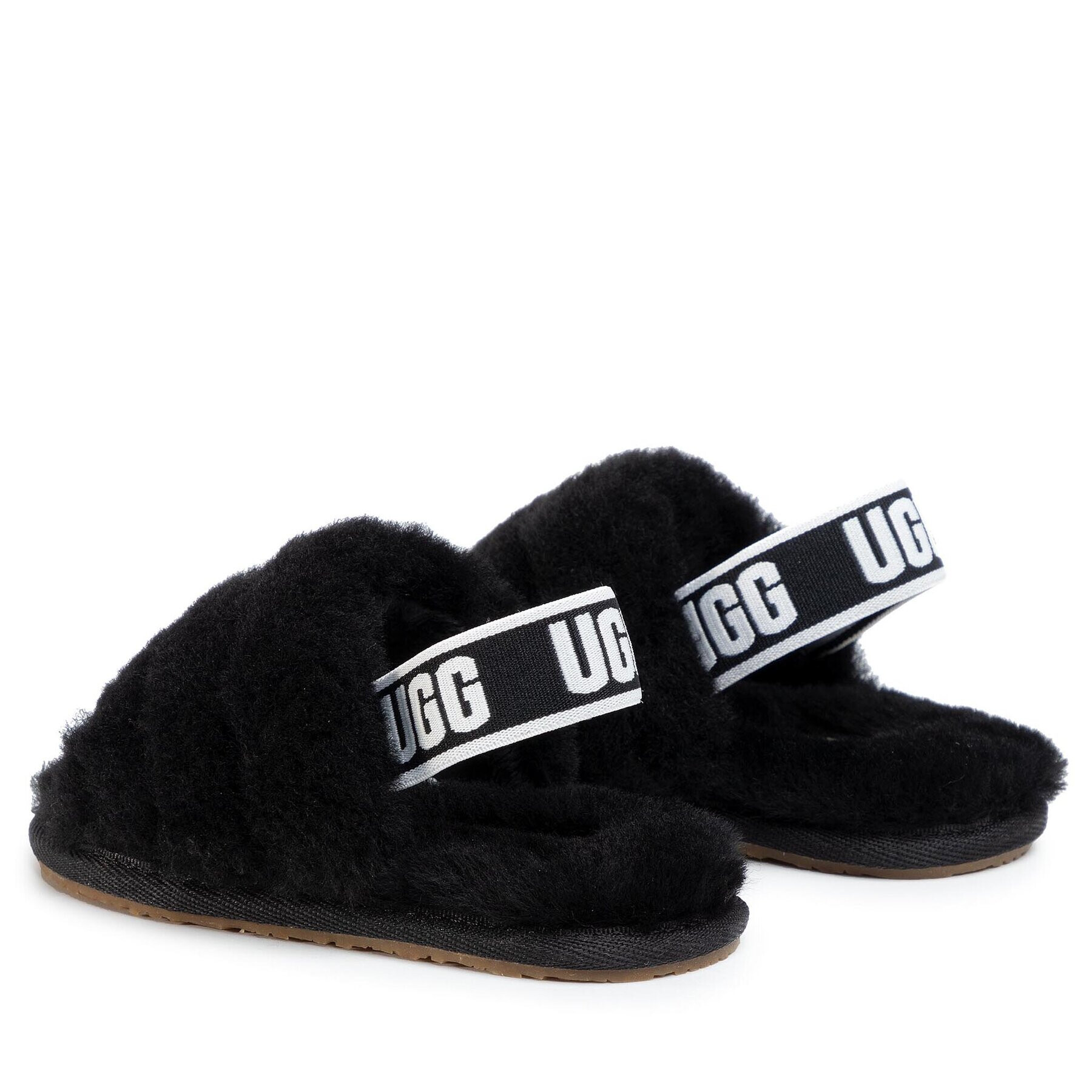 Ugg Copati T Fluff Yeah Slide 1098579T Črna - Pepit.si