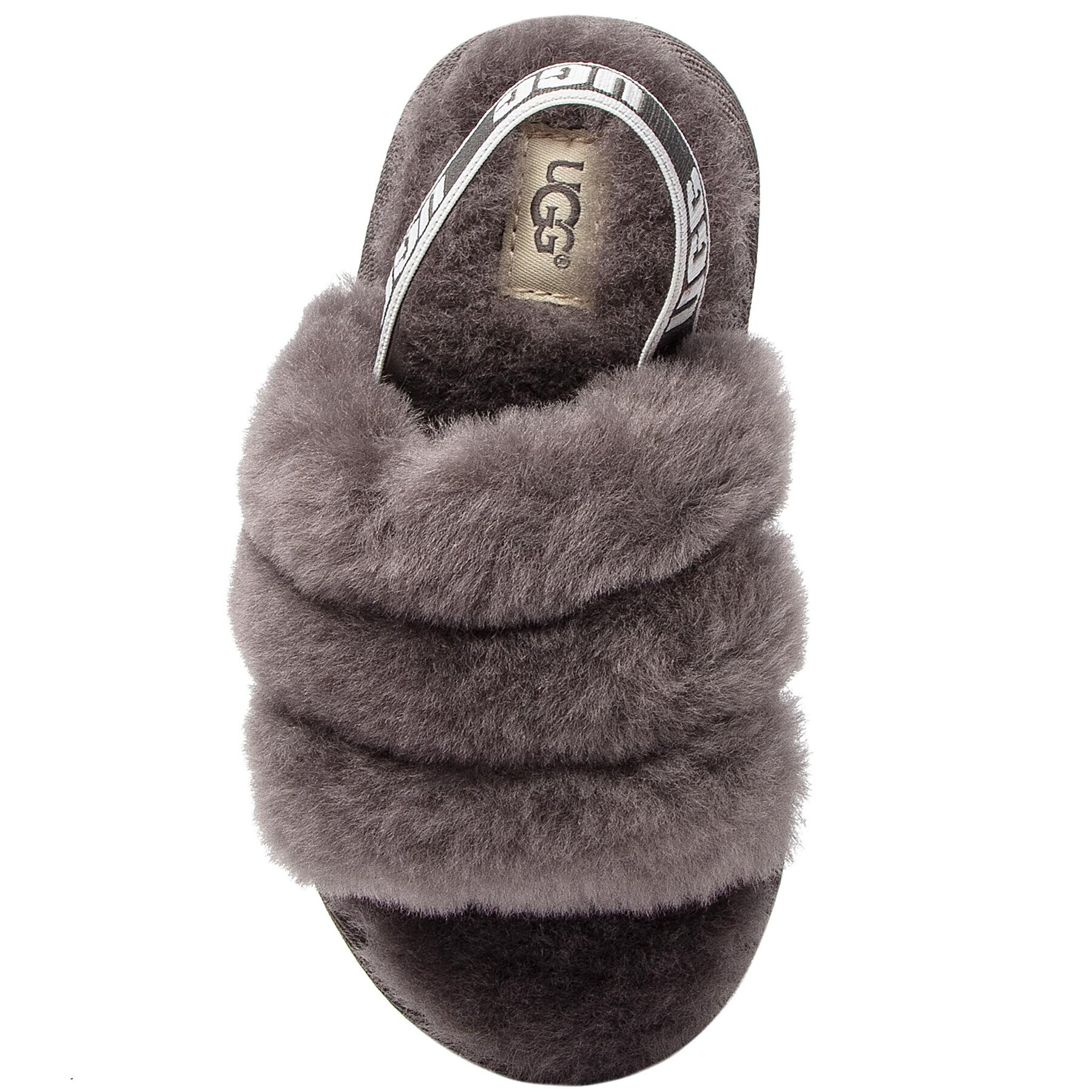 Ugg Copati T Fluff Yeah Slide 1098579T Siva - Pepit.si