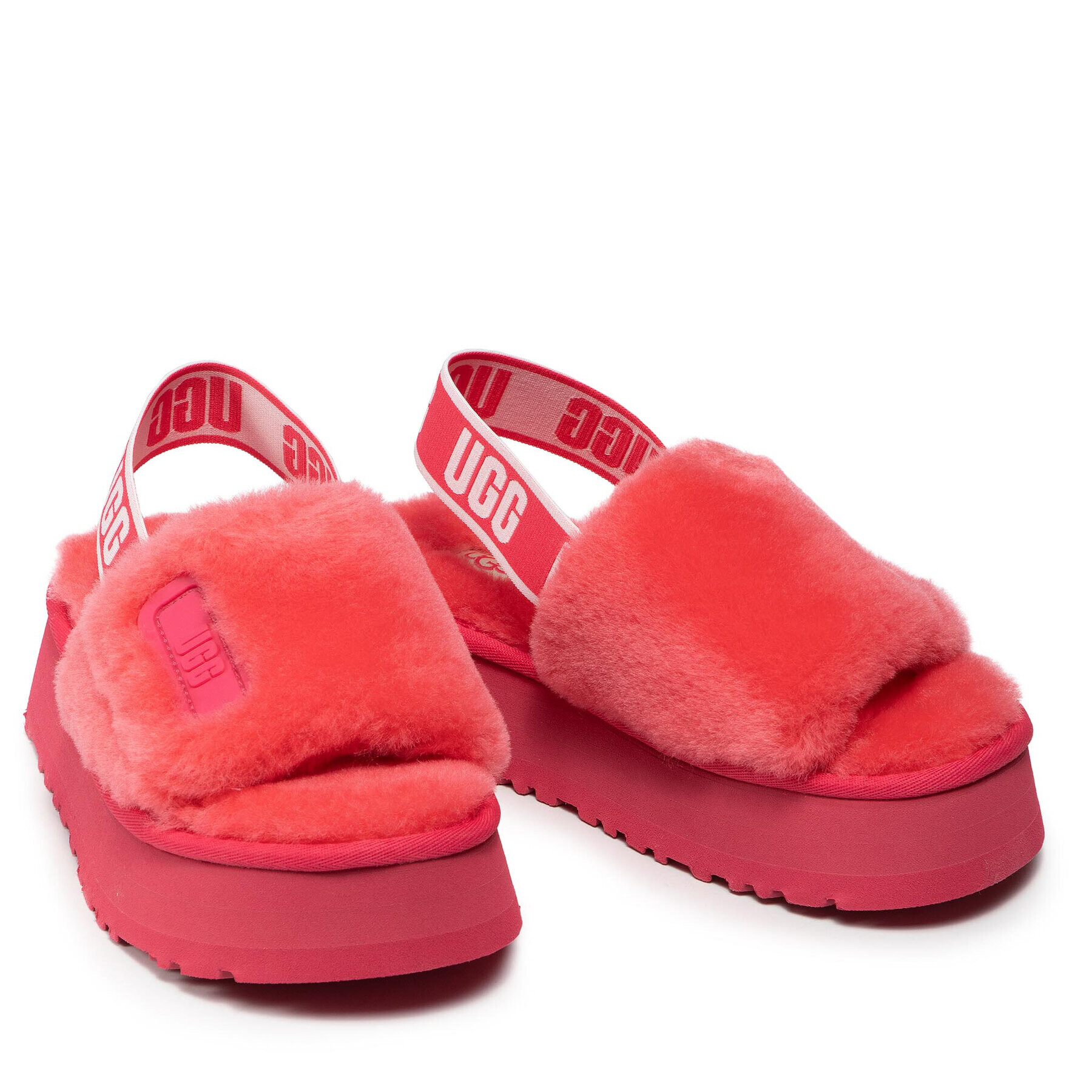 Ugg Copati W Disco Slide 1112258 Roza - Pepit.si