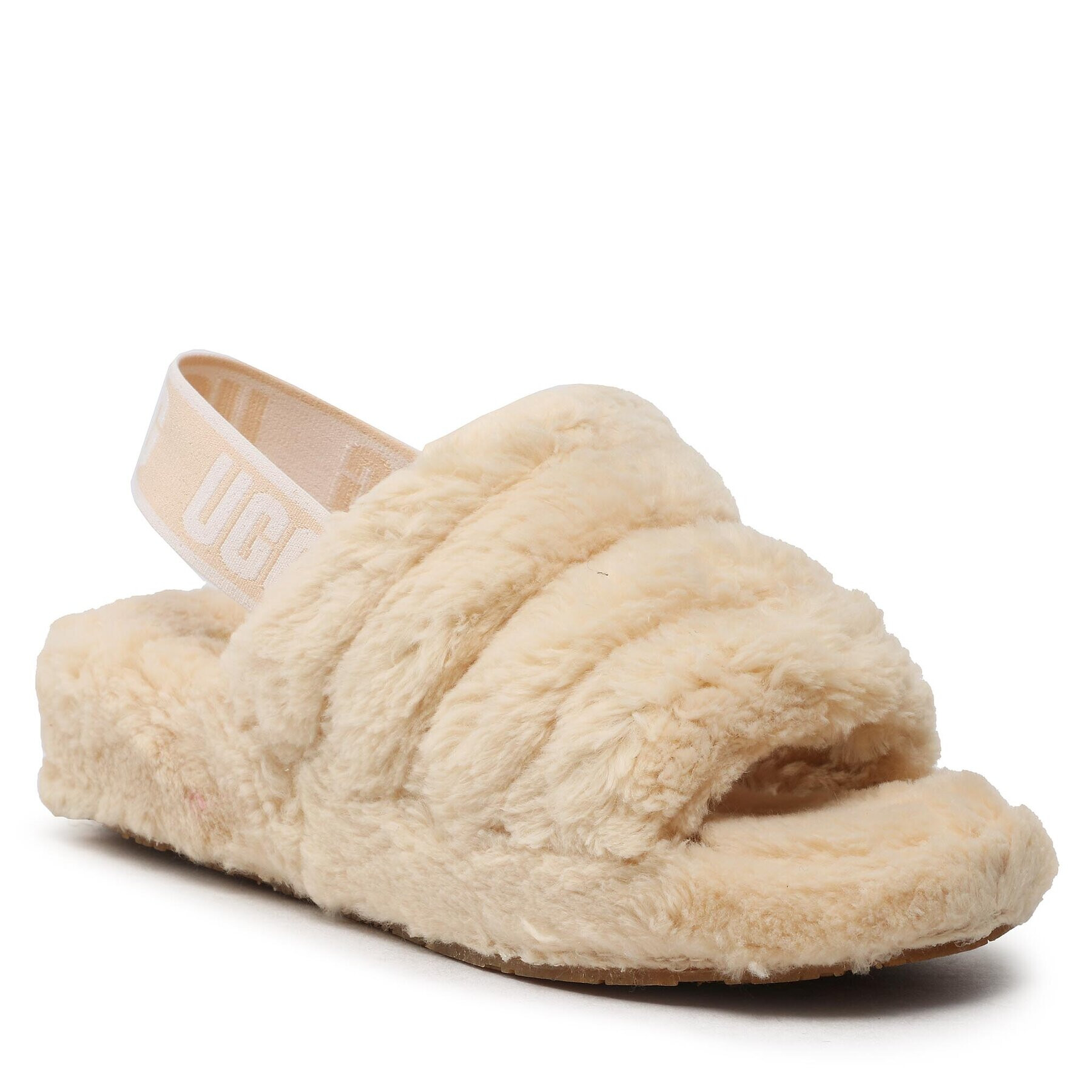 Ugg Copati W Fluff Yeah Fuzz Sugar 1130835 Bež - Pepit.si