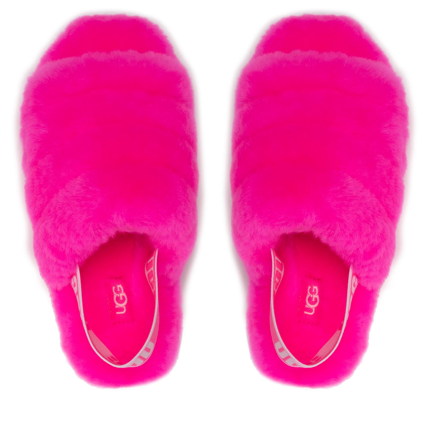 Ugg Copati W Fluff Yeah Slide 1095119 Roza - Pepit.si