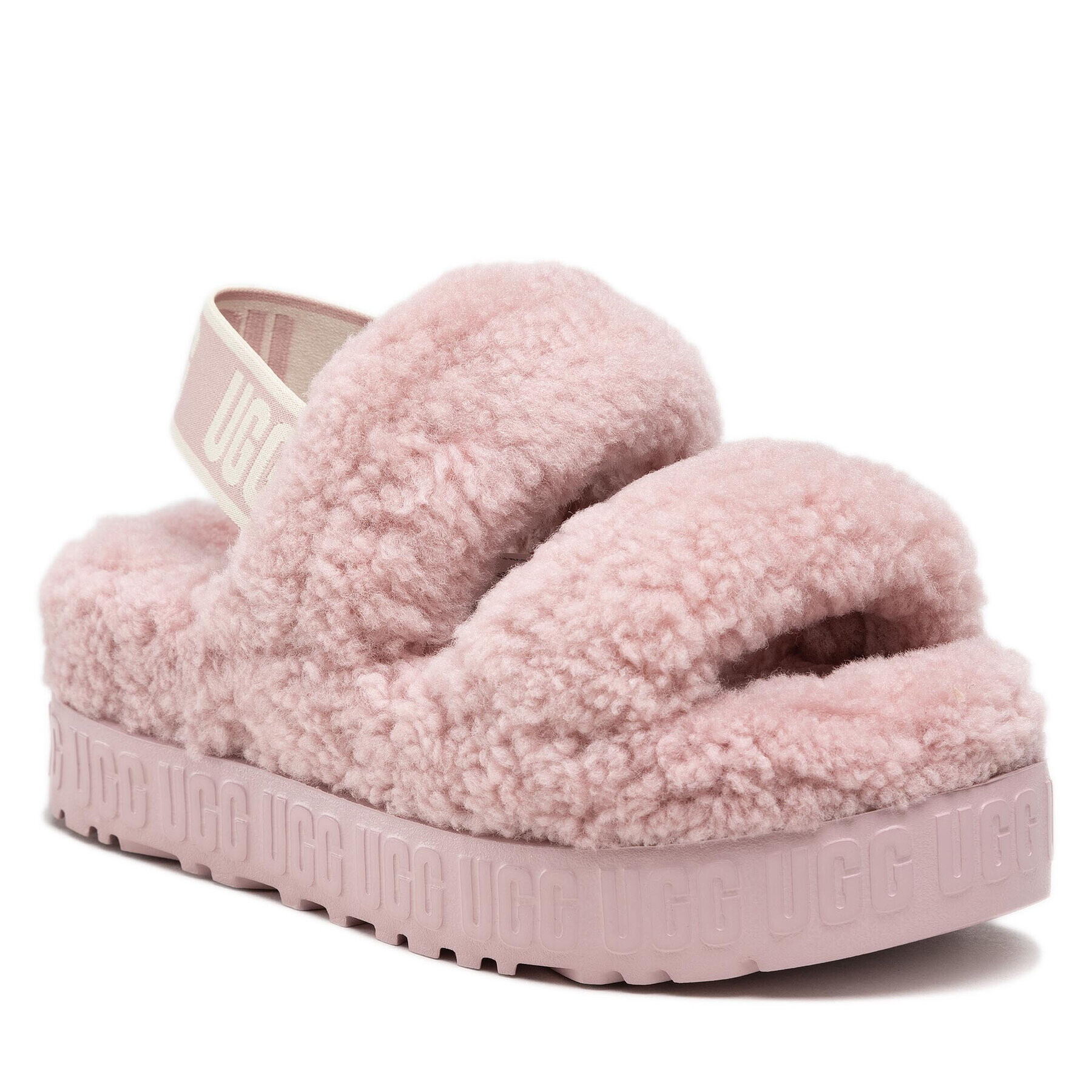 Ugg Copati W Oh Fluffita 1120876 Roza - Pepit.si