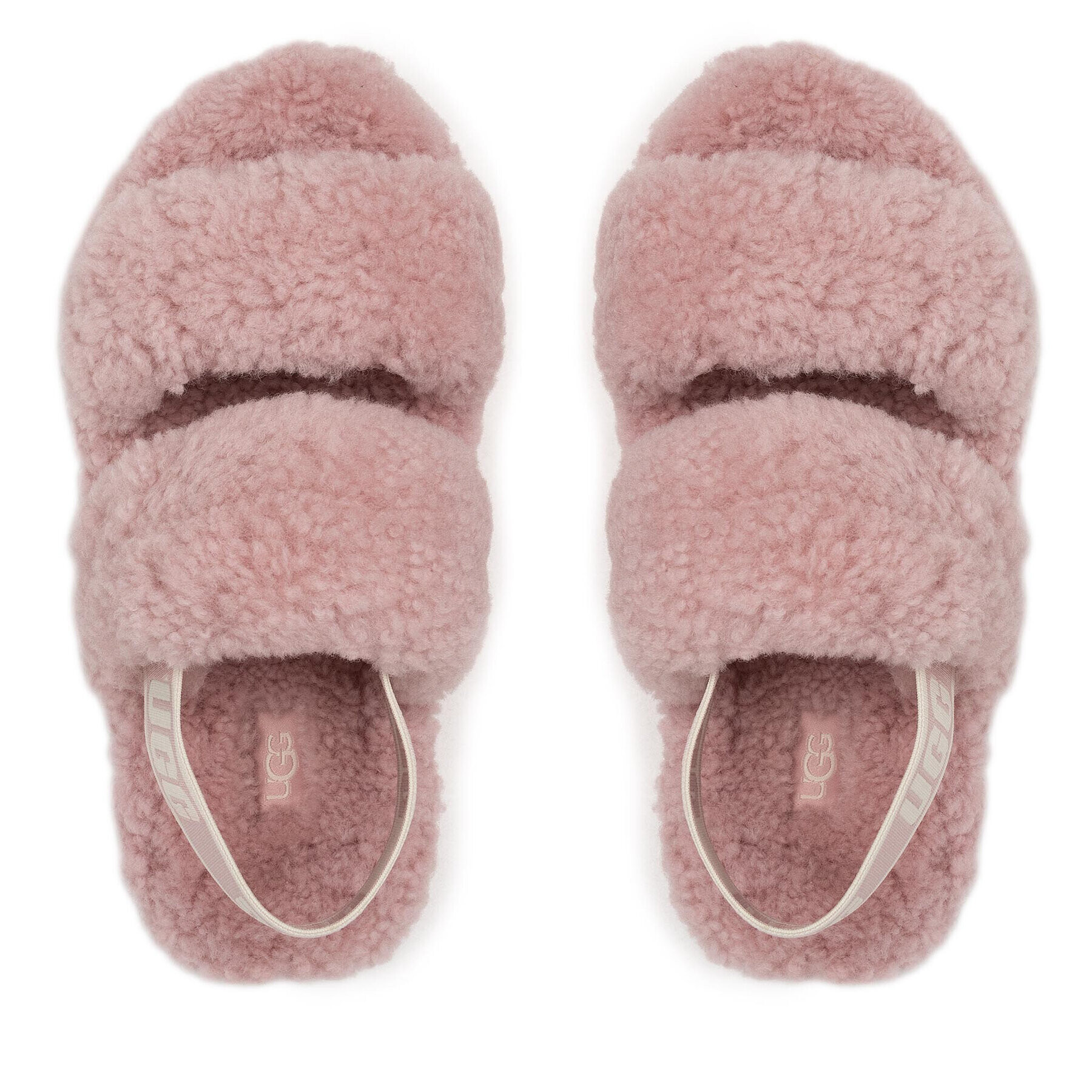 Ugg Copati W Oh Fluffita 1120876 Roza - Pepit.si