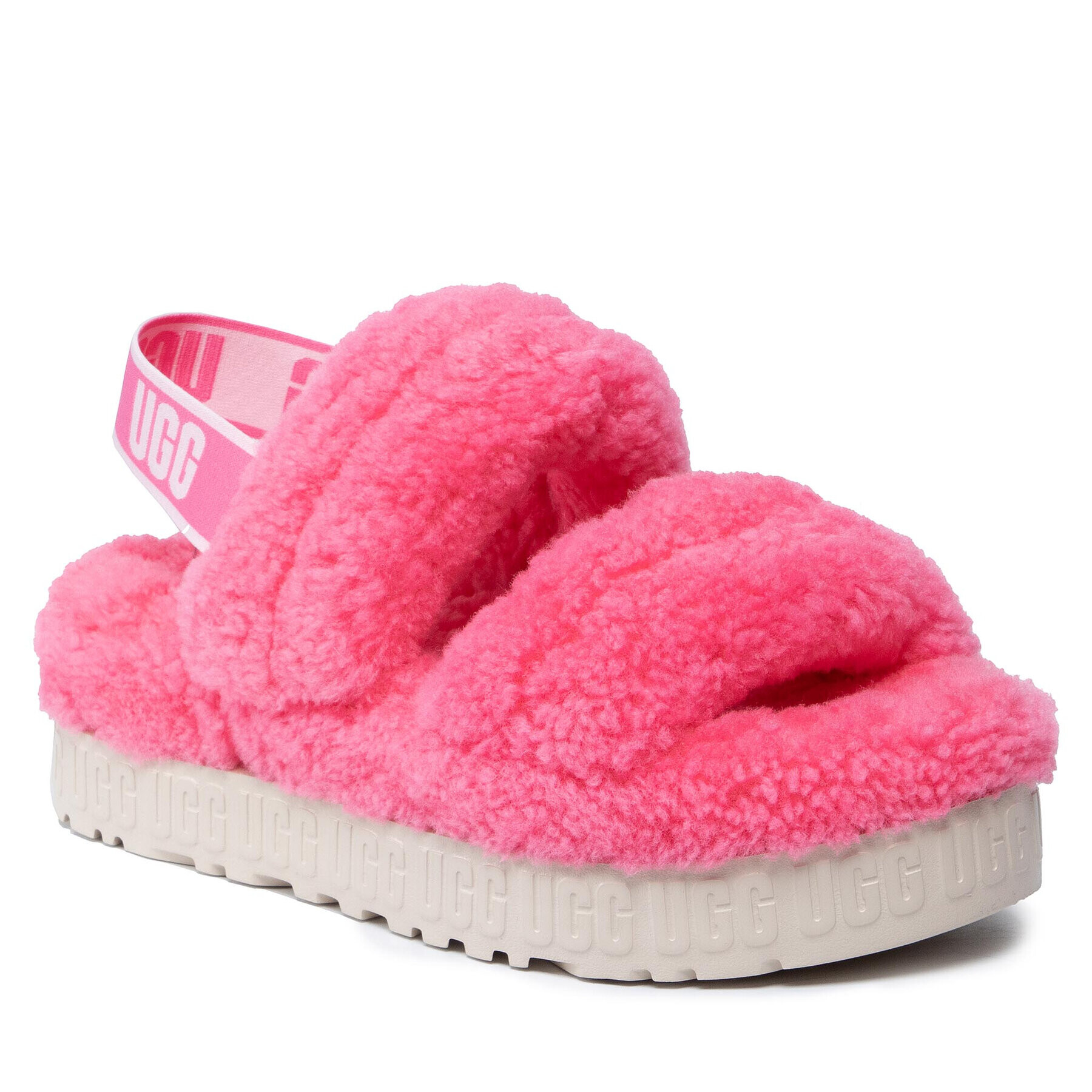 Ugg Copati W Oh Fluffita 1120876 Roza - Pepit.si