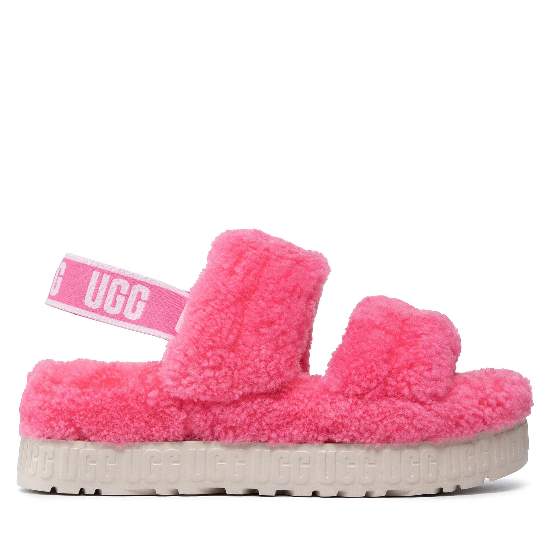 Ugg Copati W Oh Fluffita 1120876 Roza - Pepit.si